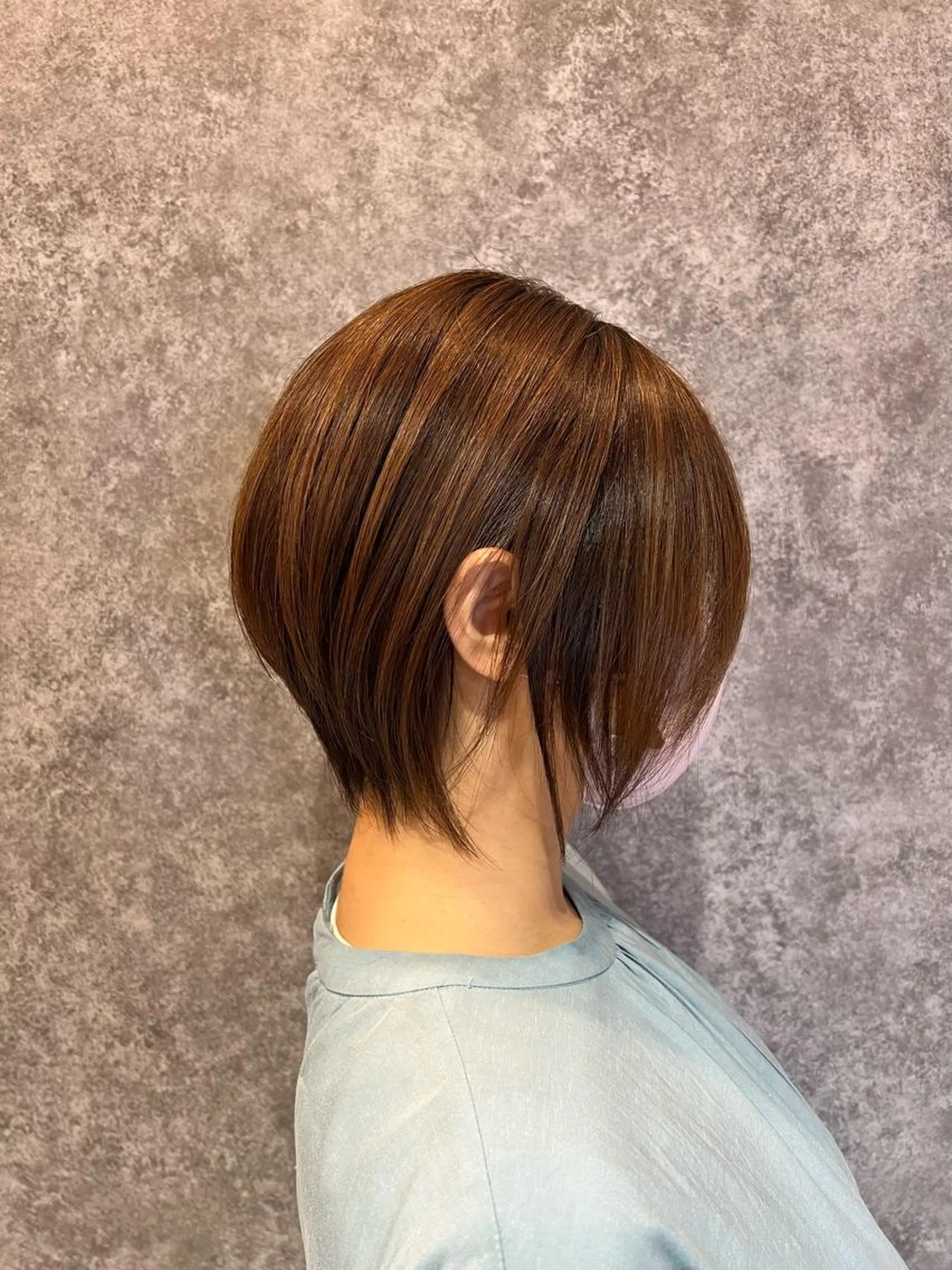 ショート カラー カット ルクール喜多町店 こむろのヘアスタイル