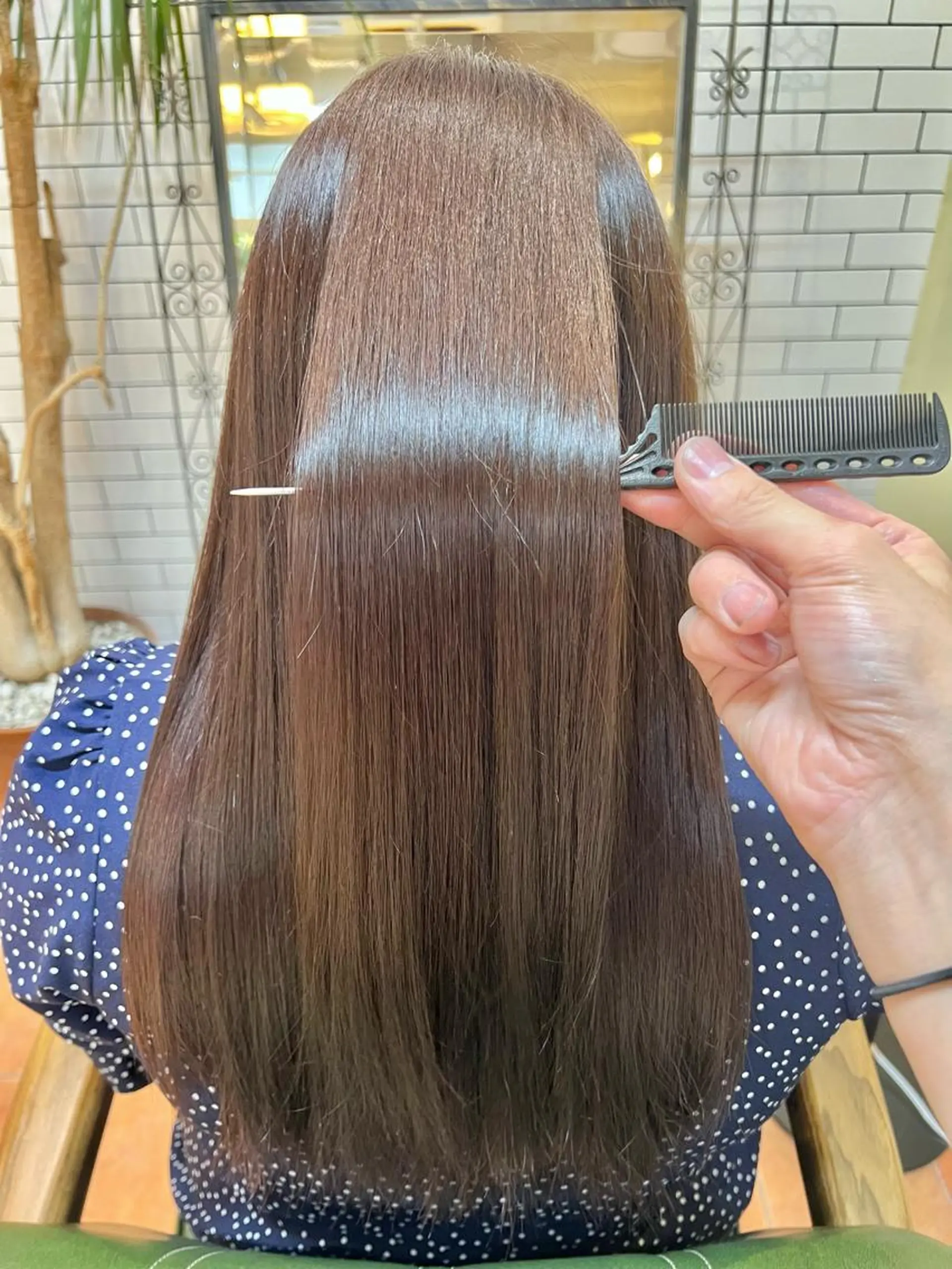 ロング カラー ヘアカラー トリートメント 石井 佑樹のヘアスタイル