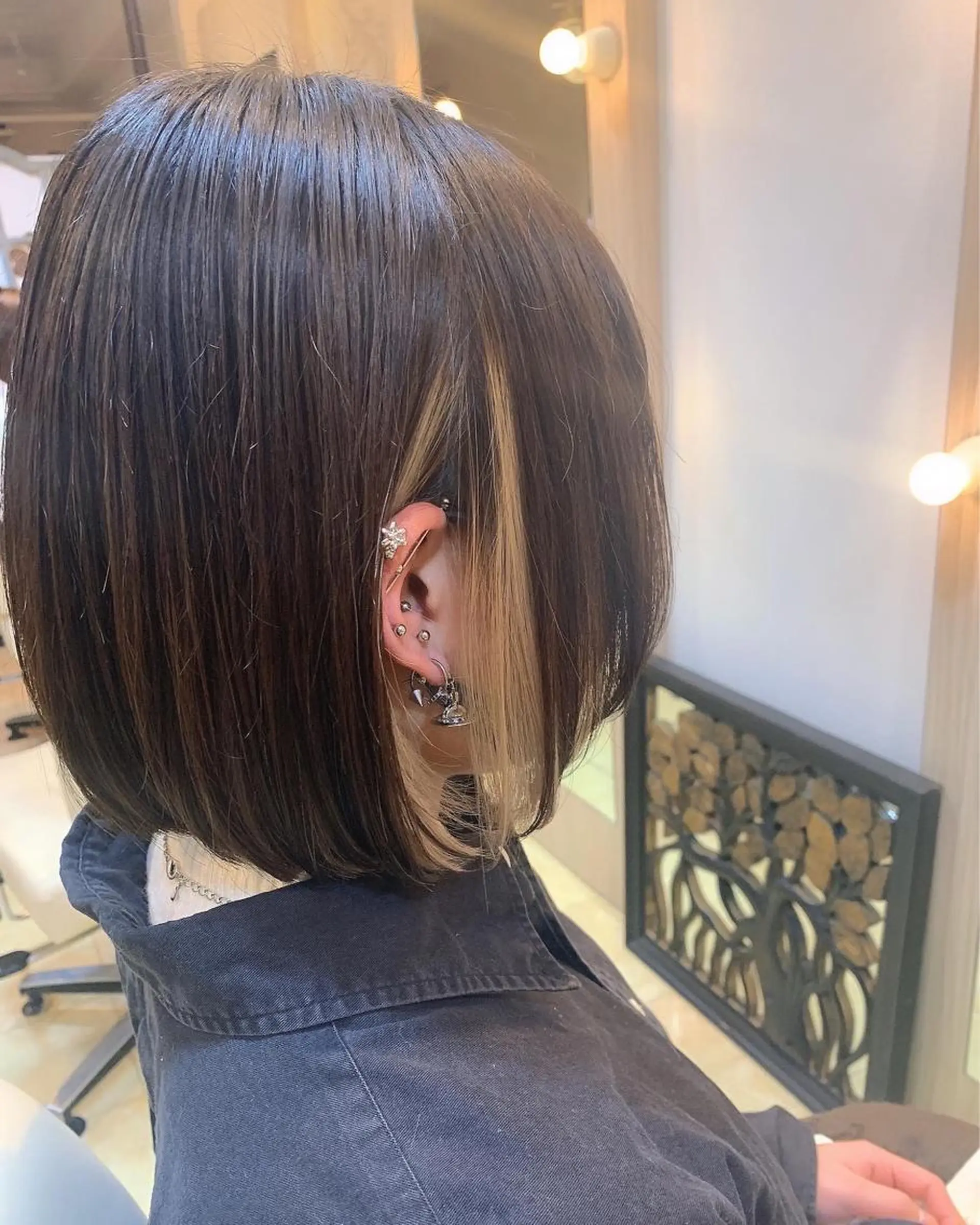 ミディアム カット トリートメント ヘッドスパ ヘアセット DiMPlE  ディンプル所属・🌸スタイリスト 山浦美恵のヘアスタイル