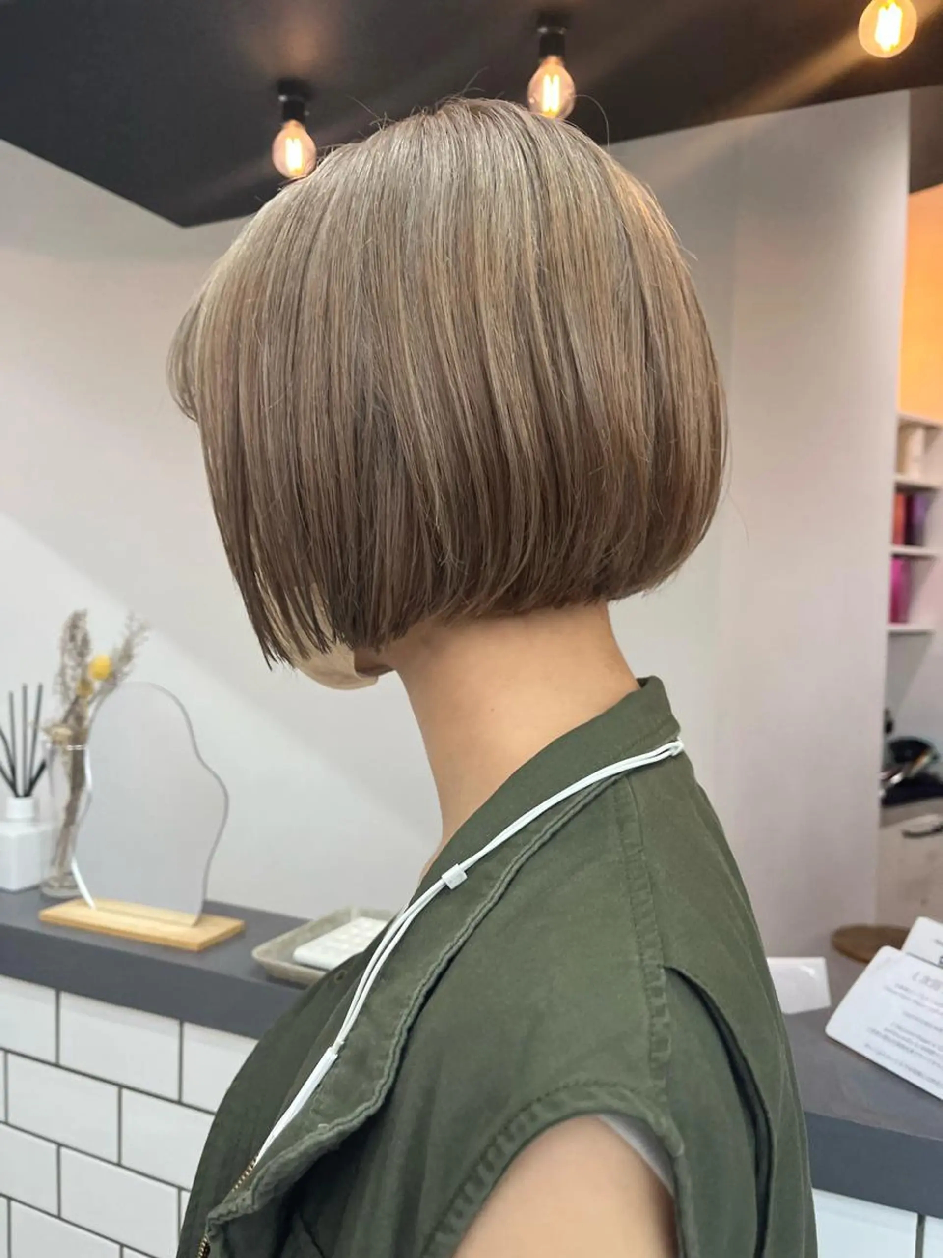 ショート カラー タカノ ノゾミのヘアスタイル