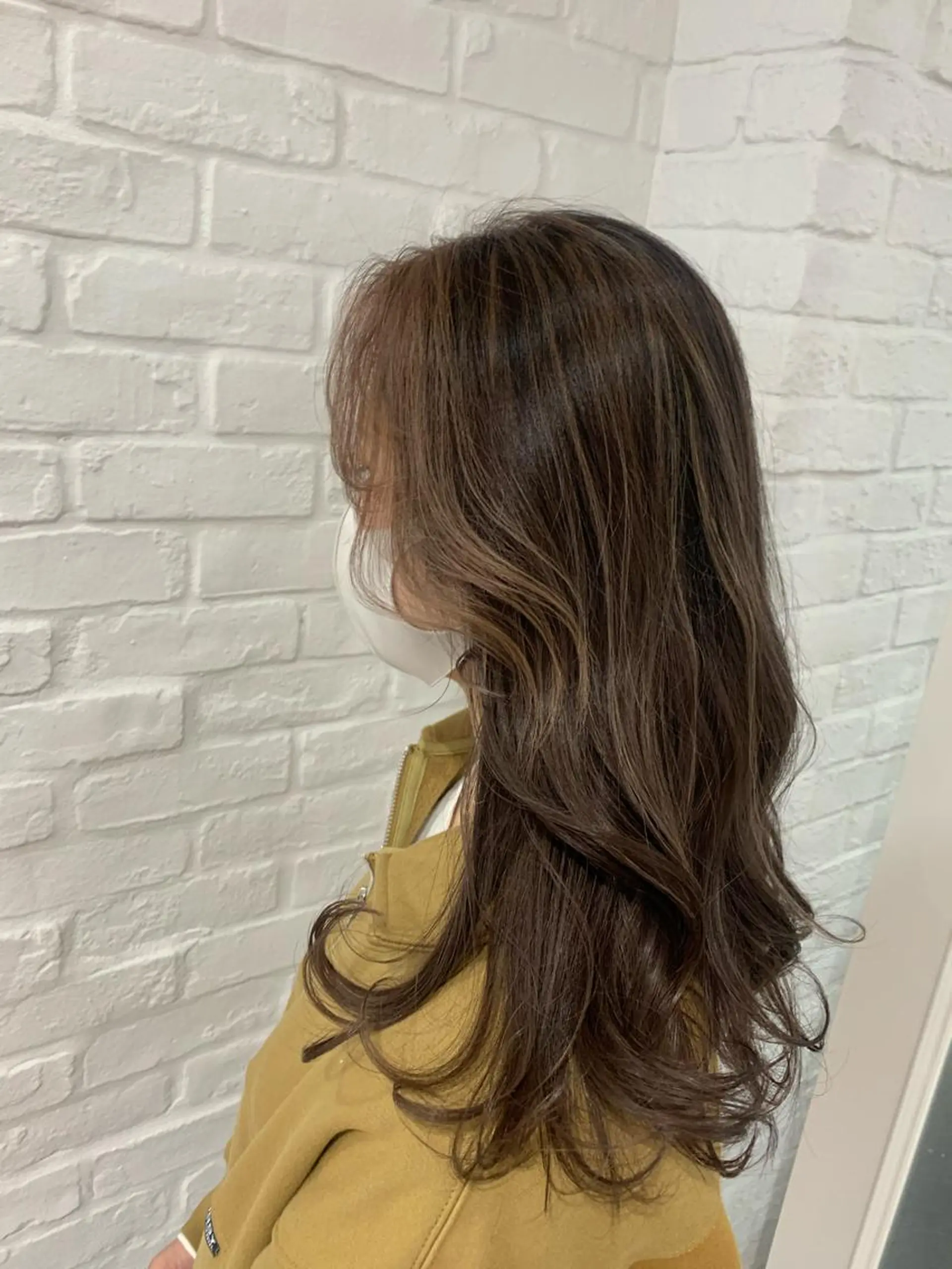 ロング 最新韓国本場ヘア 🇰🇷榎本明日香のヘアスタイル