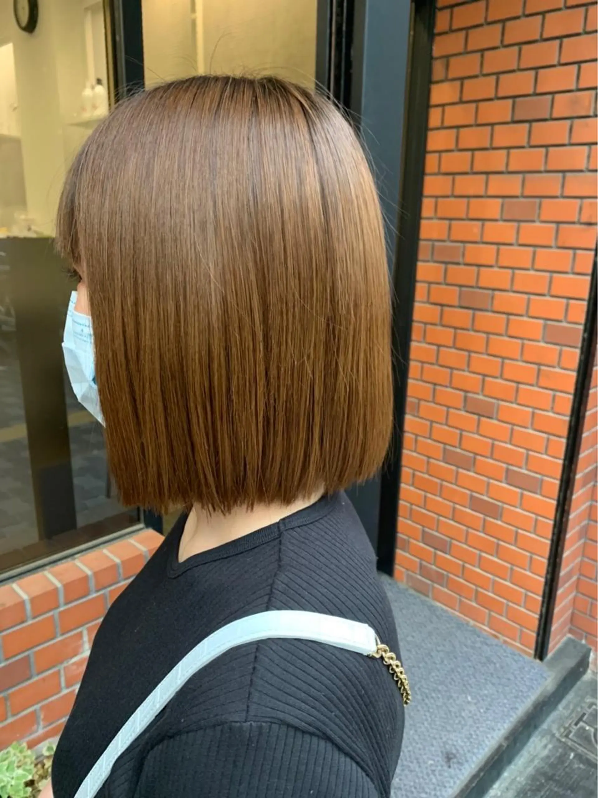 ミディアム 片平 帆香のヘアスタイル