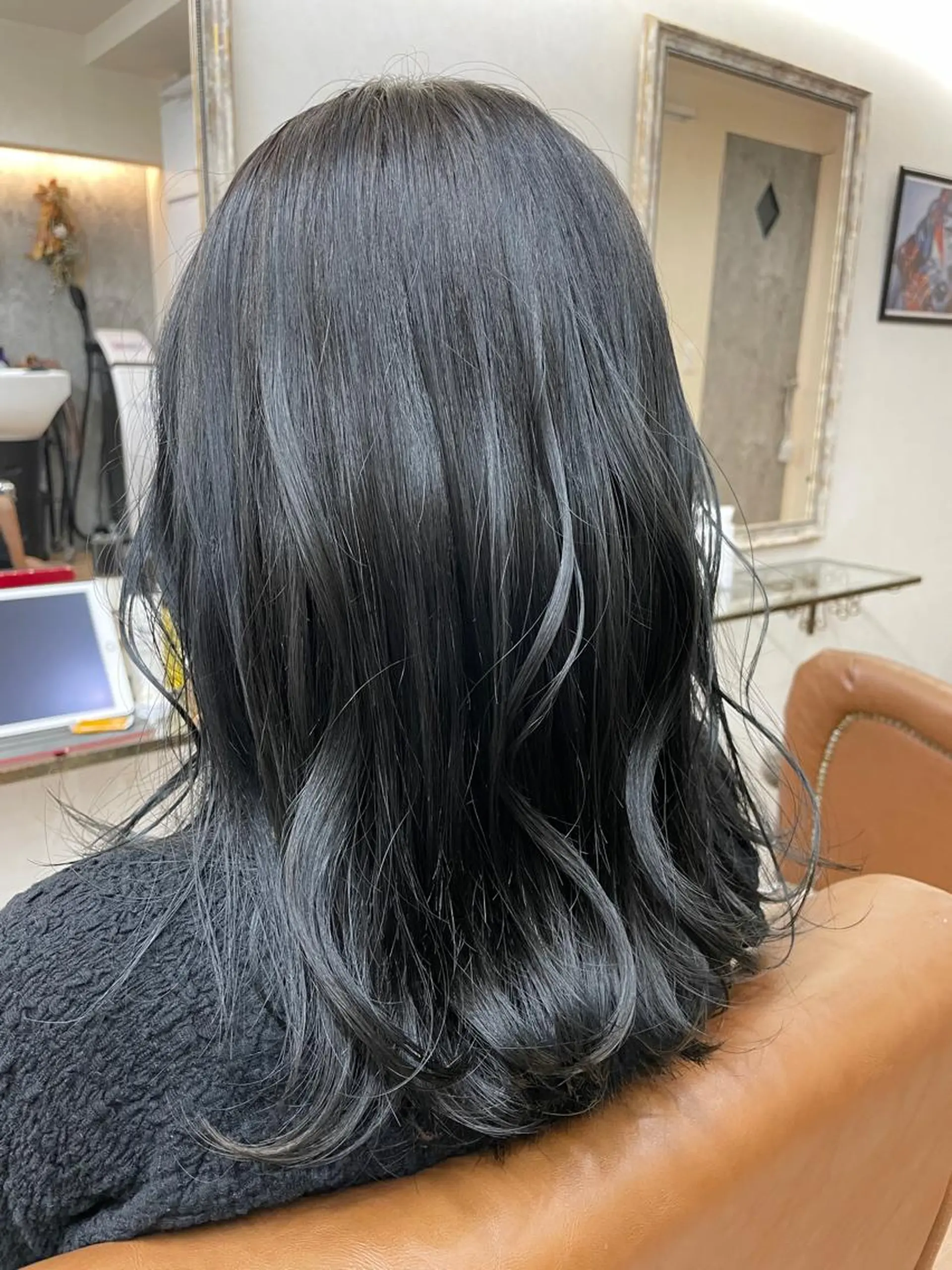 セミロング カラー ヘアカラー トリートメント TOWA 野村　コウダイのヘアスタイル