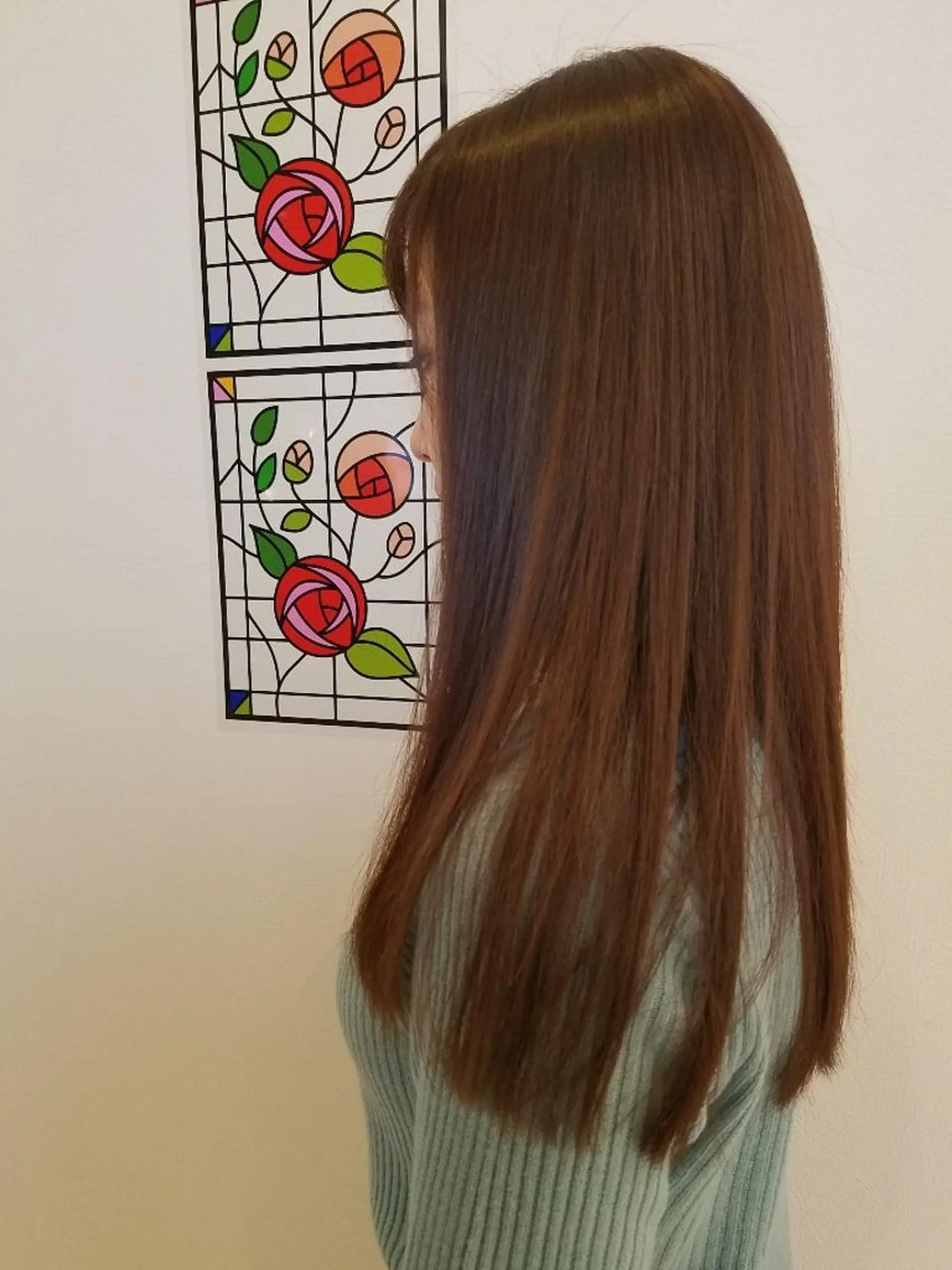 カラー ロング ロング 髪質改善/ハイライト 小林秀樹のヘアスタイル