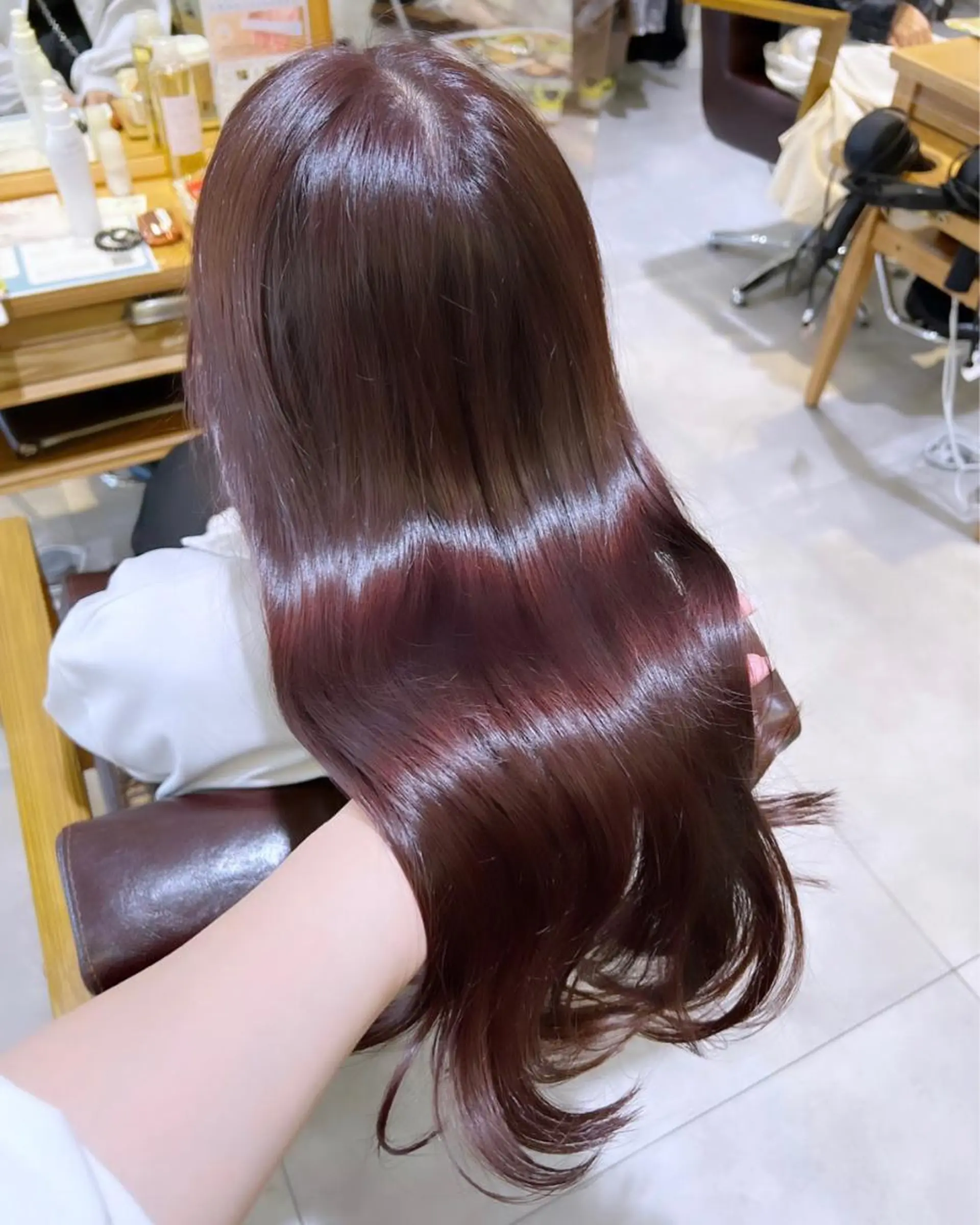 ロング カラー カット トリートメント 韓国ヘア×髪質改善 /yoshikaのヘアスタイル