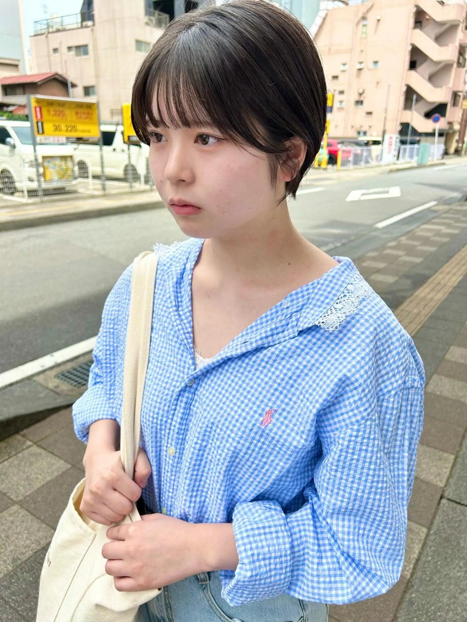 ショート W所属・小林 朋花のヘアスタイル