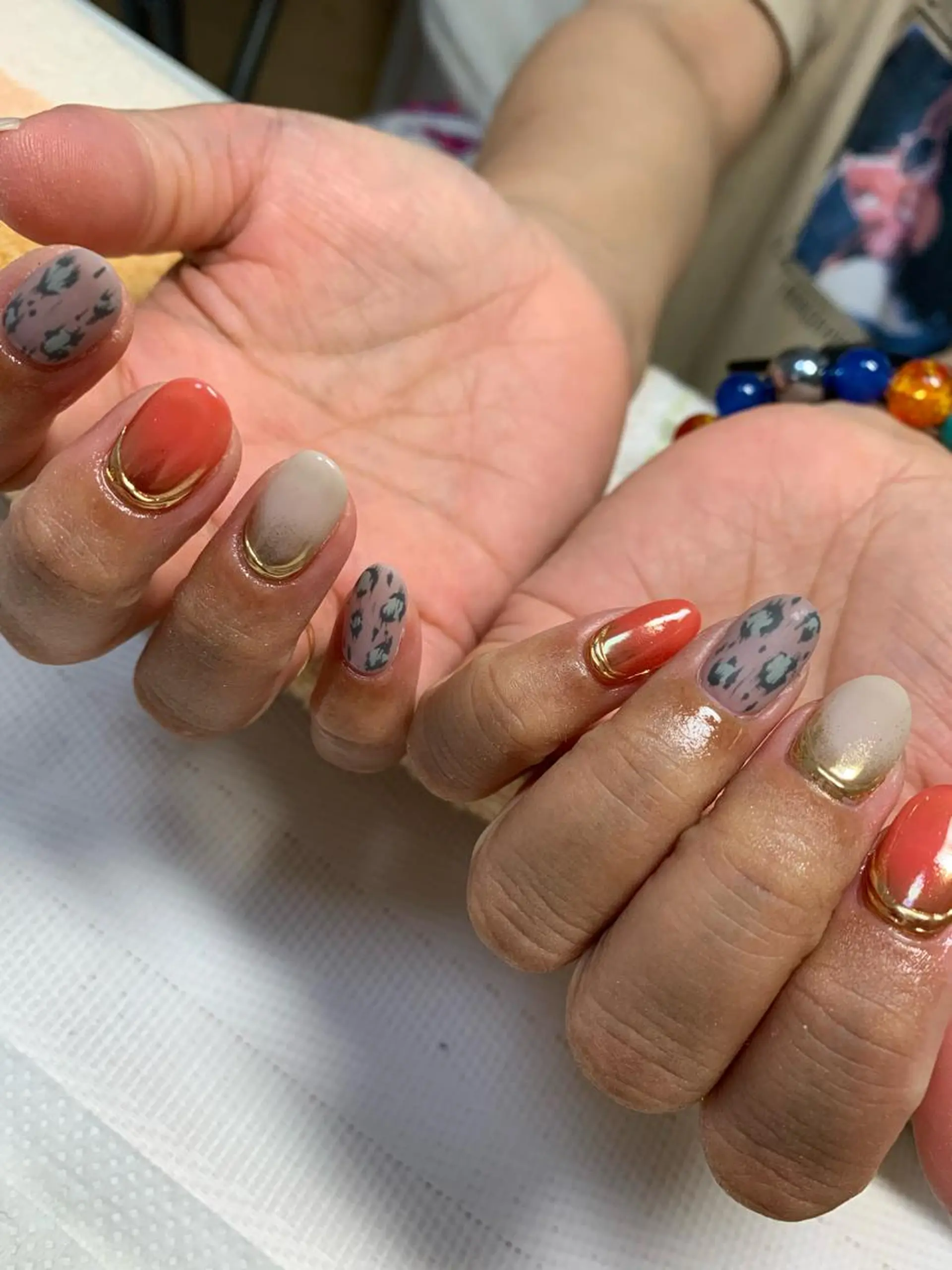 ネイル rukianail 新里のネイルデザイン