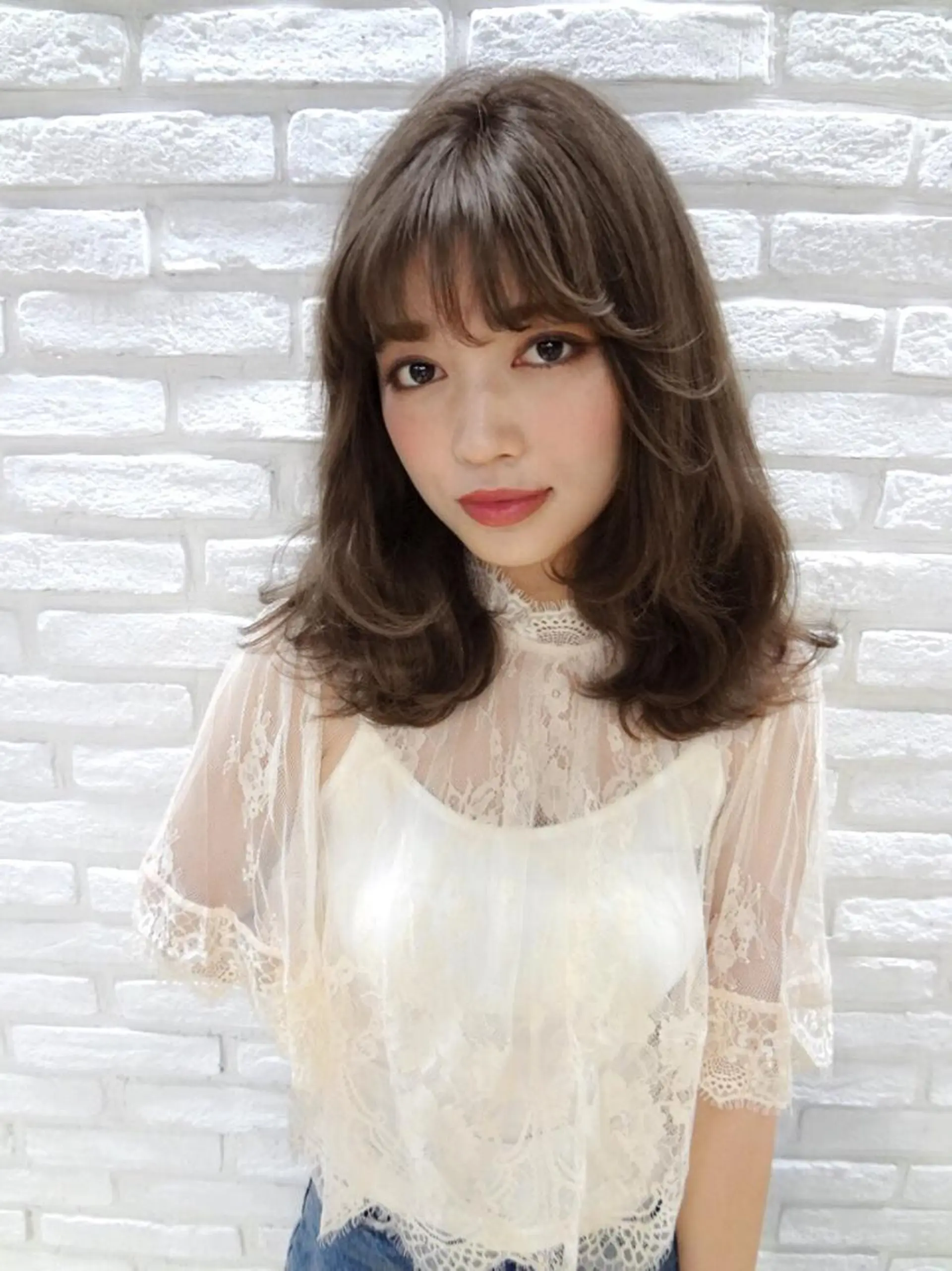ロング 遠藤 眞実のヘアスタイル