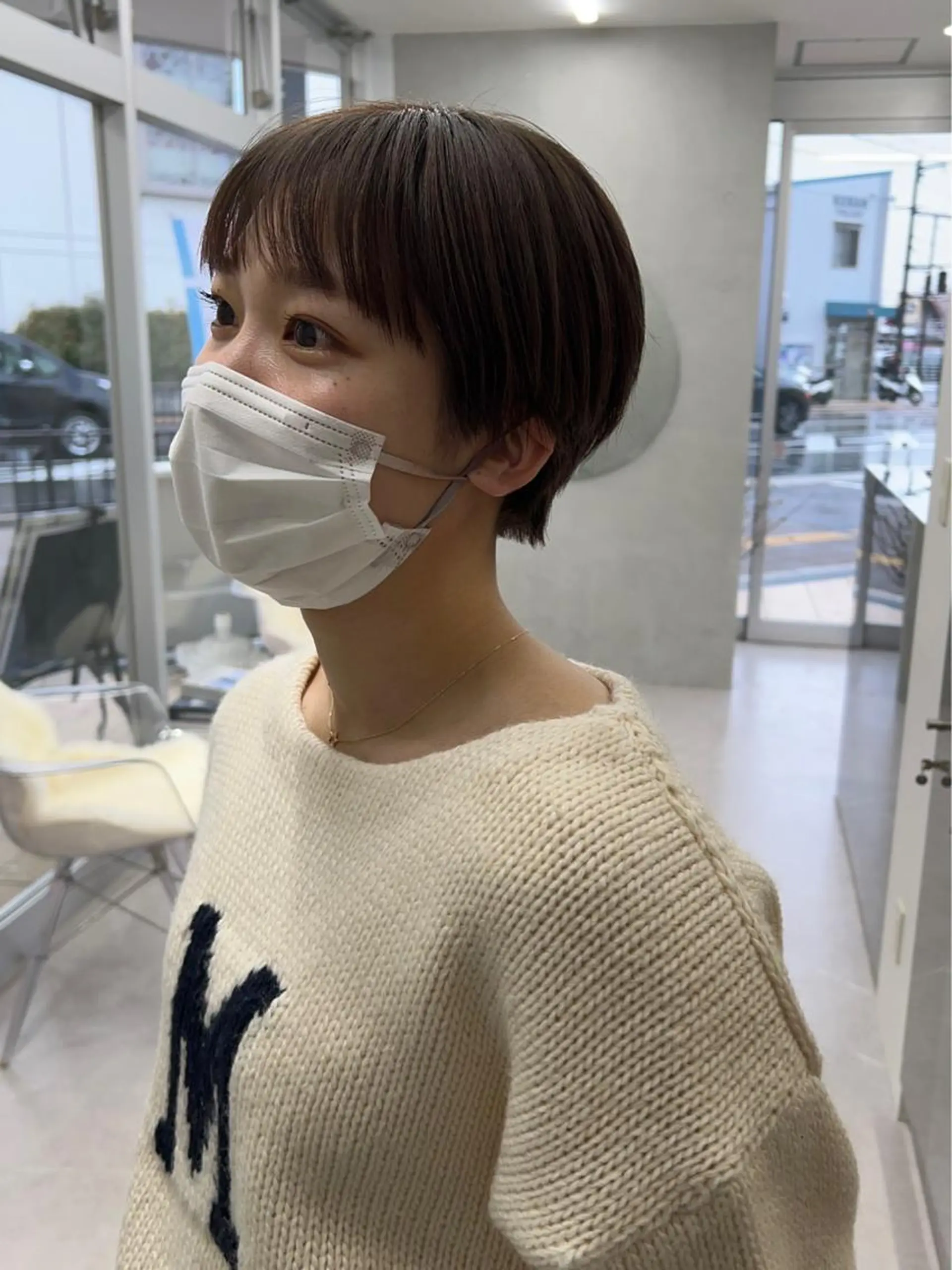 ショート mono.所属・南茨/ヘッドスパ /カット/momoのヘアスタイル