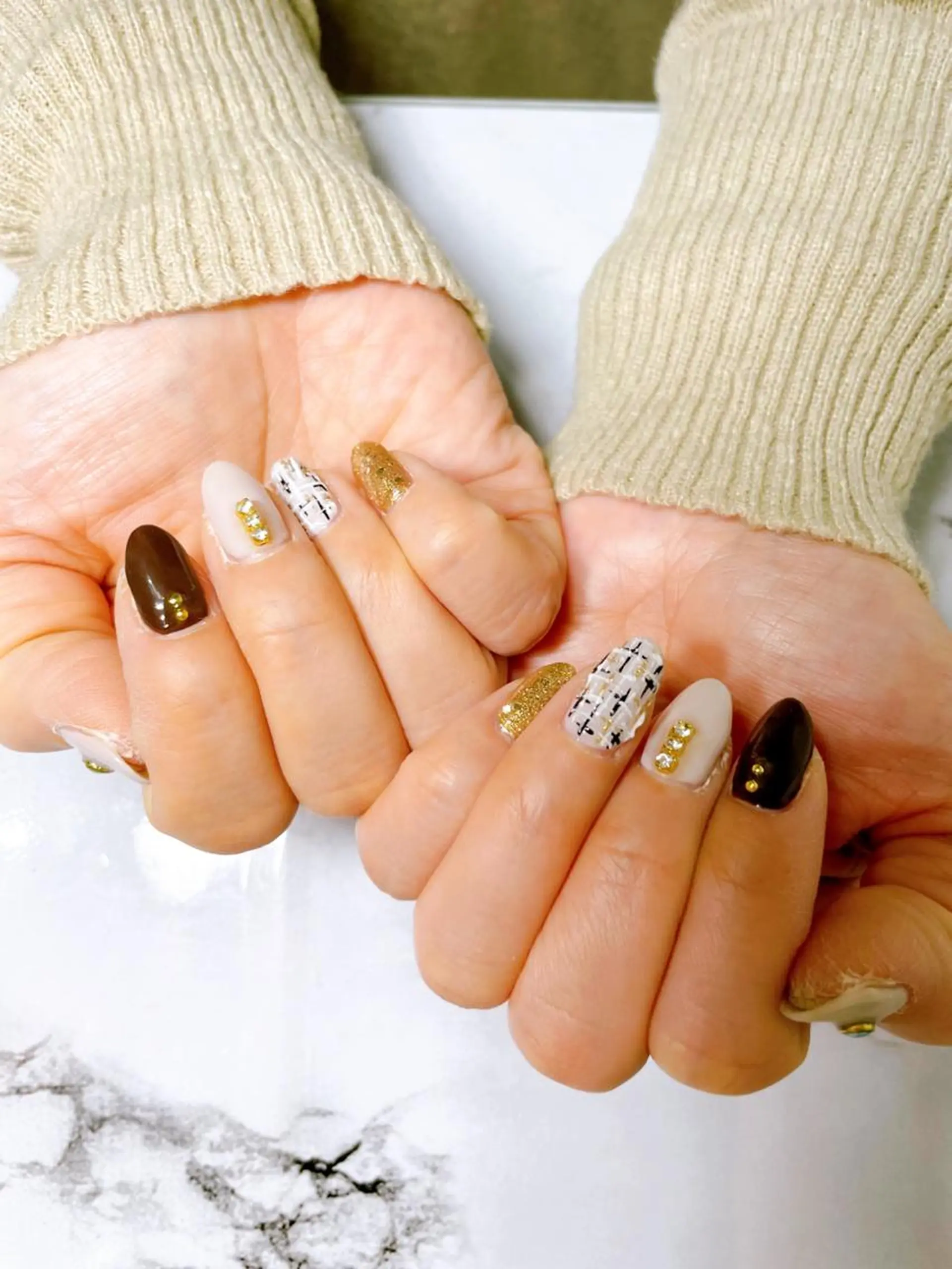 ネイル アートネイル ハンドネイル oki nailのネイルデザイン