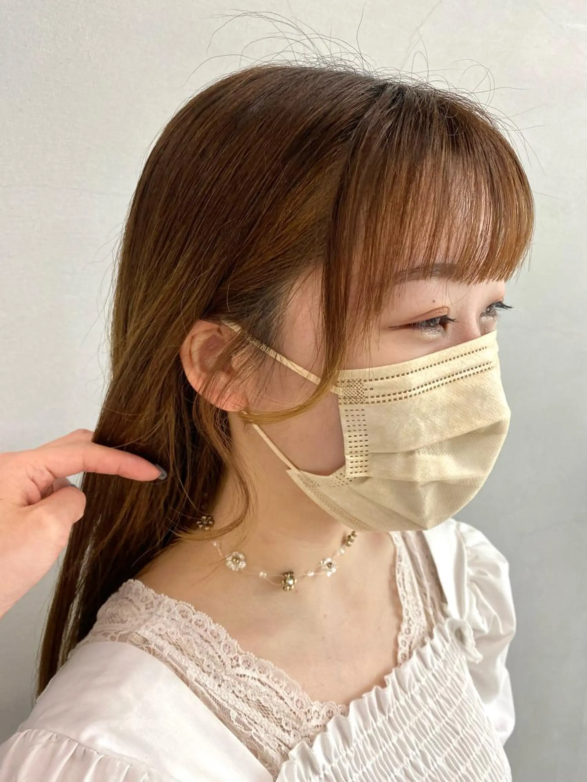 ショート カット 縮毛矯正 田代 佳穂のヘアスタイル