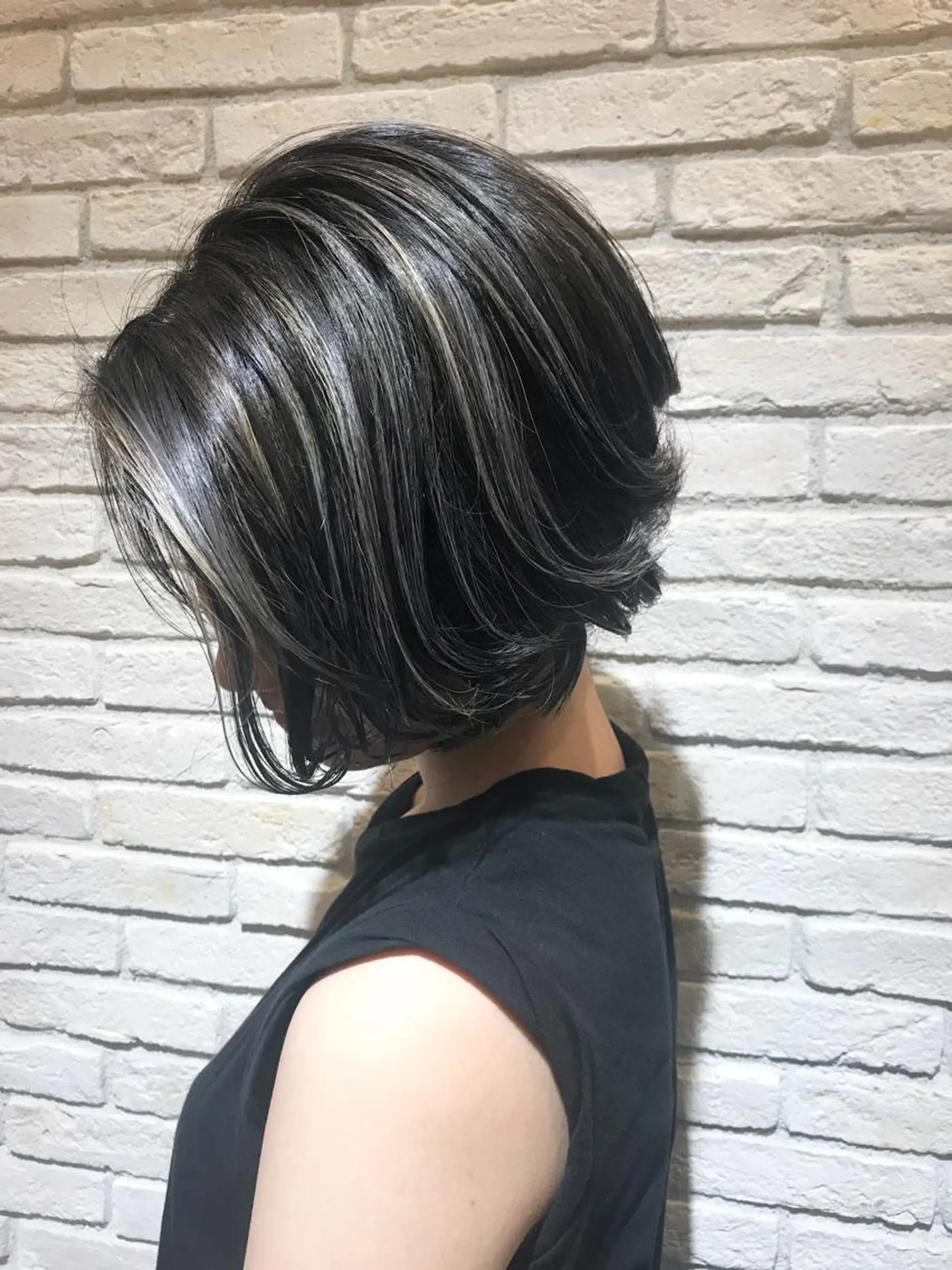 ショート カラー シールエクステ⭐️ オオミタクヤのヘアスタイル