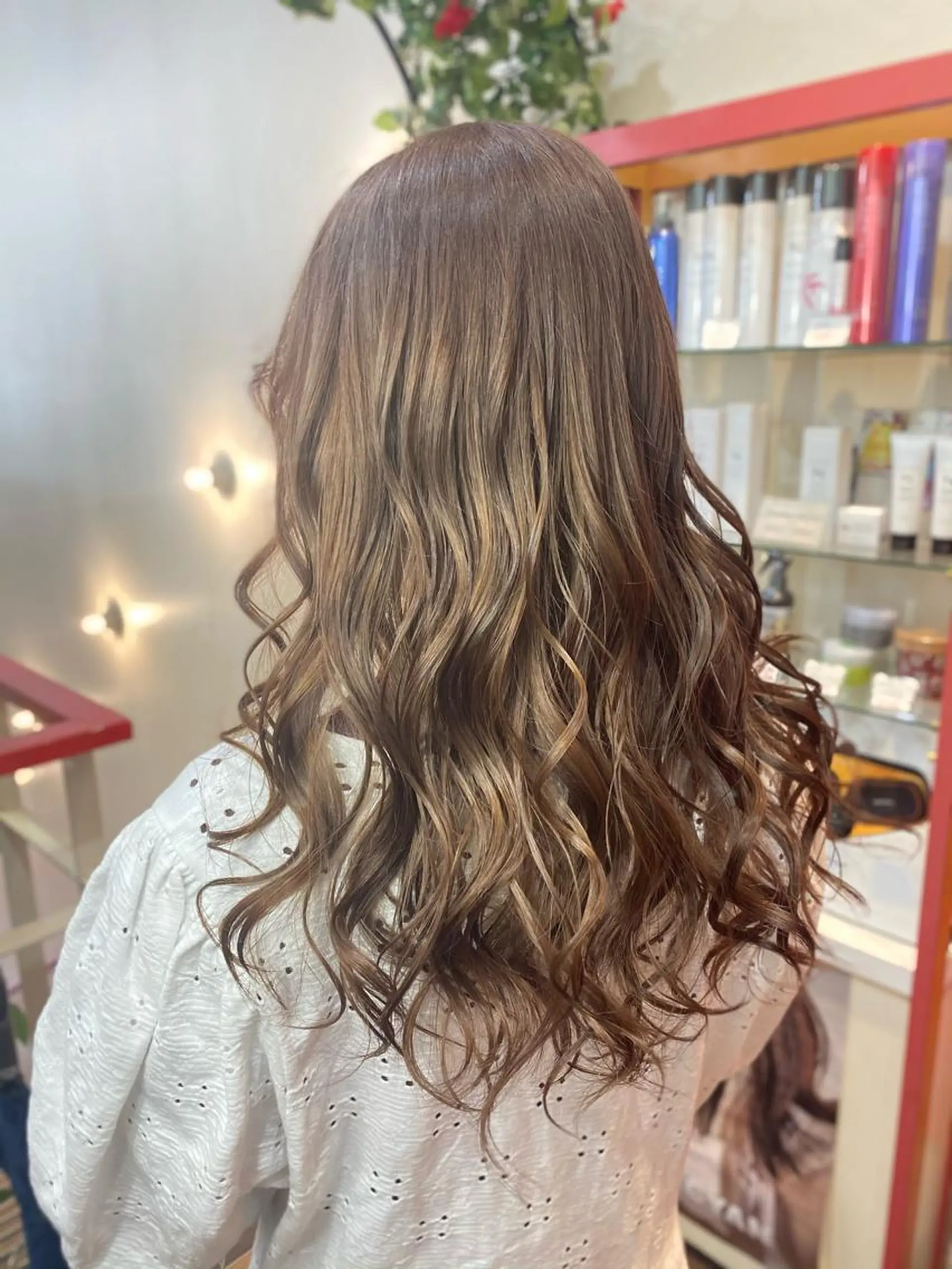 ミディアム ヘアカラー ゆぴ☾‪/推しカラー /ハイトーンのヘアスタイル