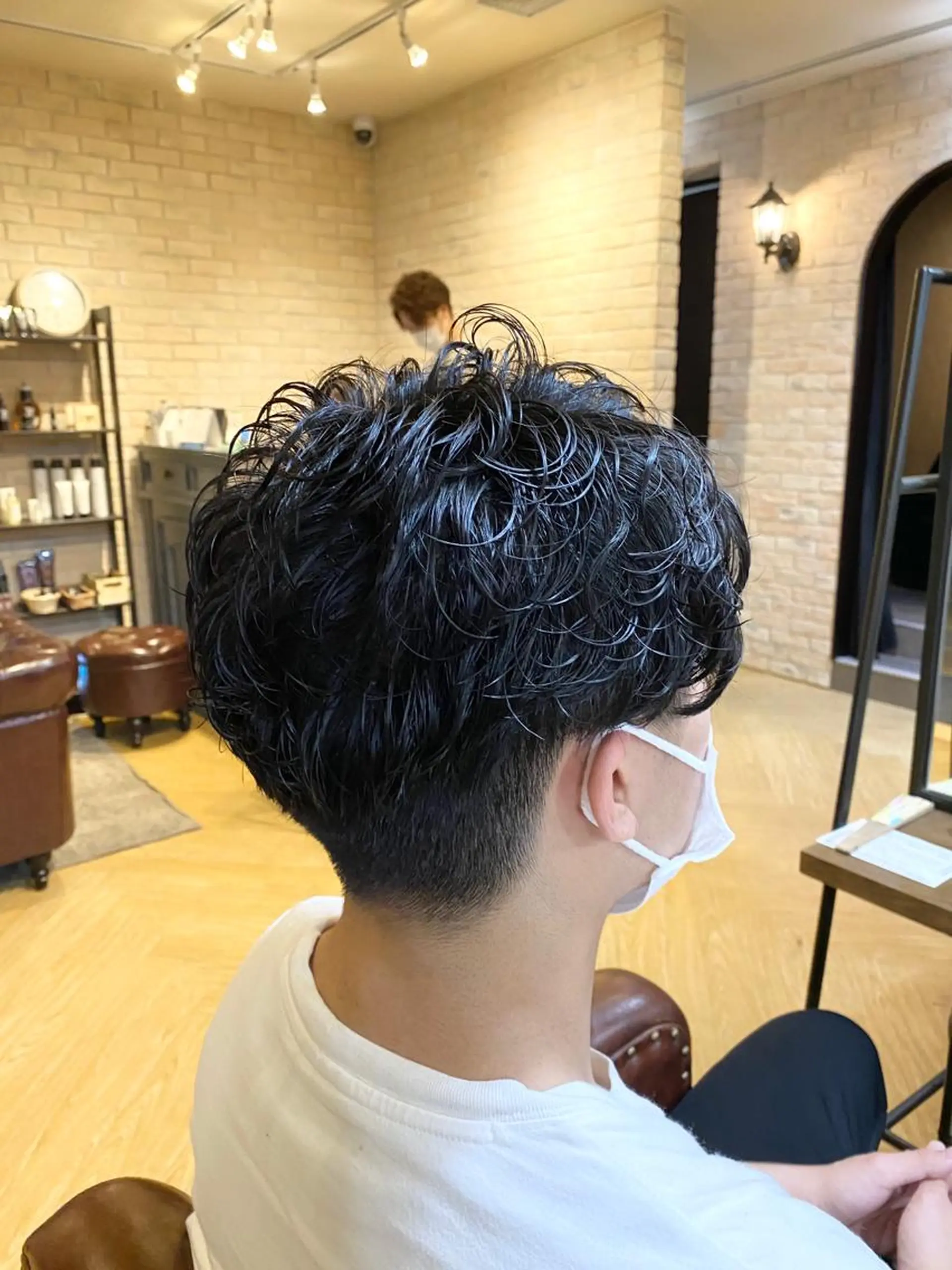 パーマ メンズ 髪質改善 ヒデのヘアスタイル