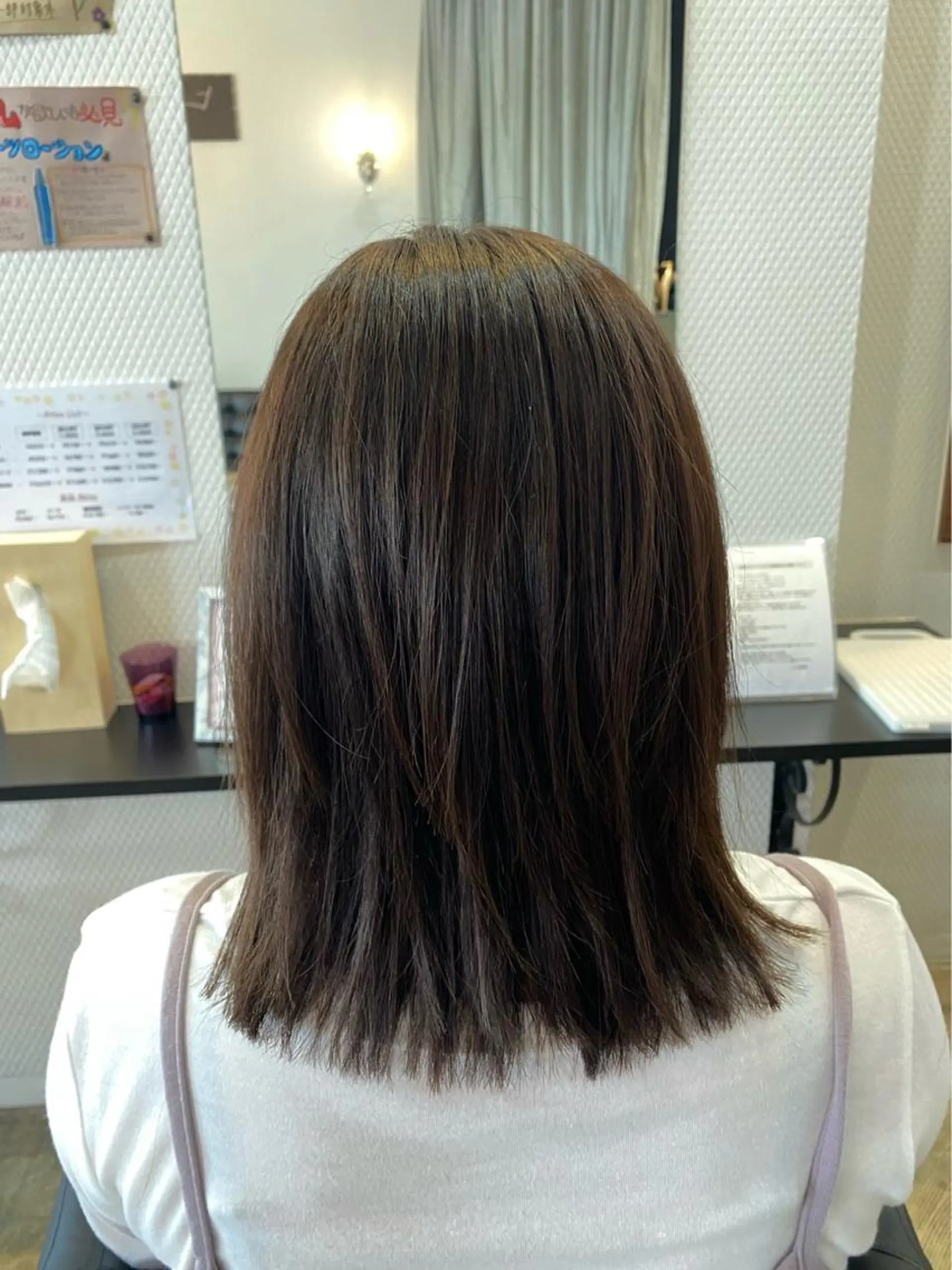 セミロング Venus倉敷店所属・Venus 倉敷店のヘアスタイル