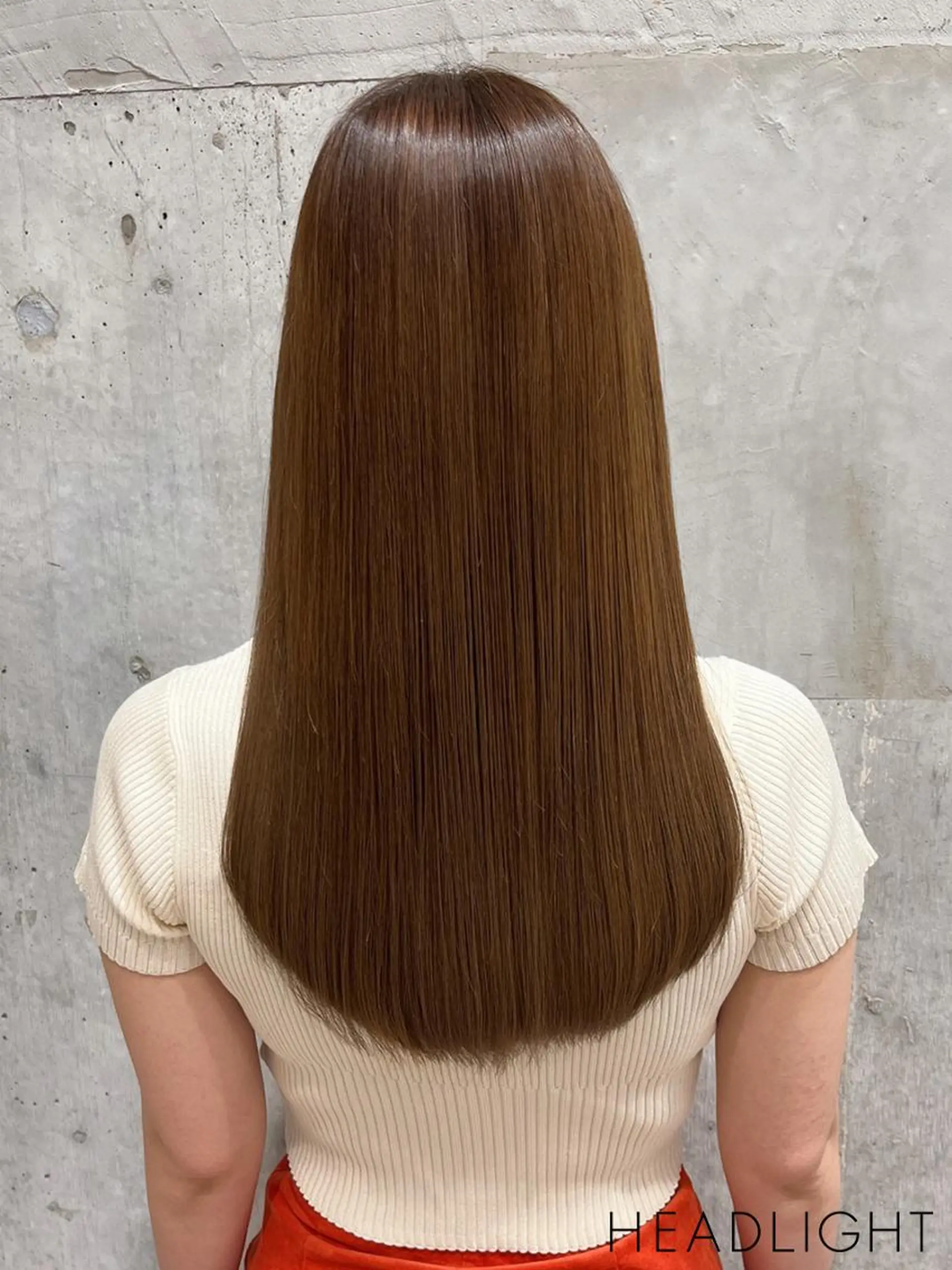 ミディアム カラー いしい みなみのヘアスタイル