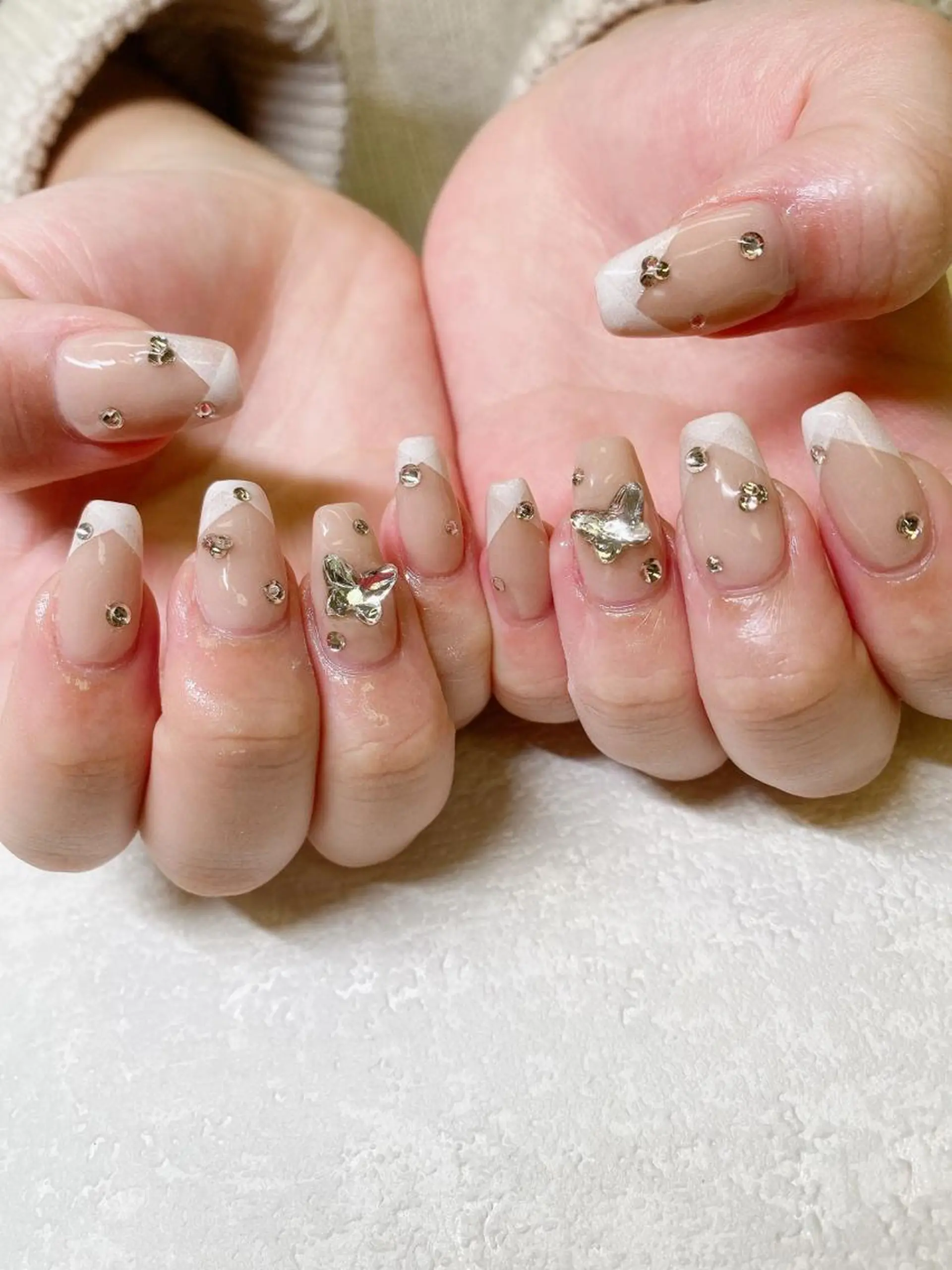 ショート ハンドネイル JNA認定講師🌸 RIEのネイルデザイン