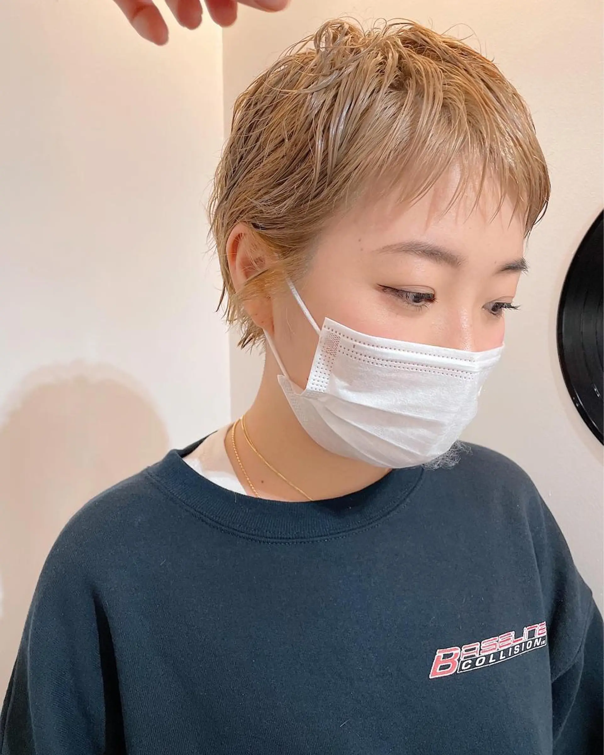 ショート カラー パーマ 💖美髪改善💖 辻未侑のヘアスタイル