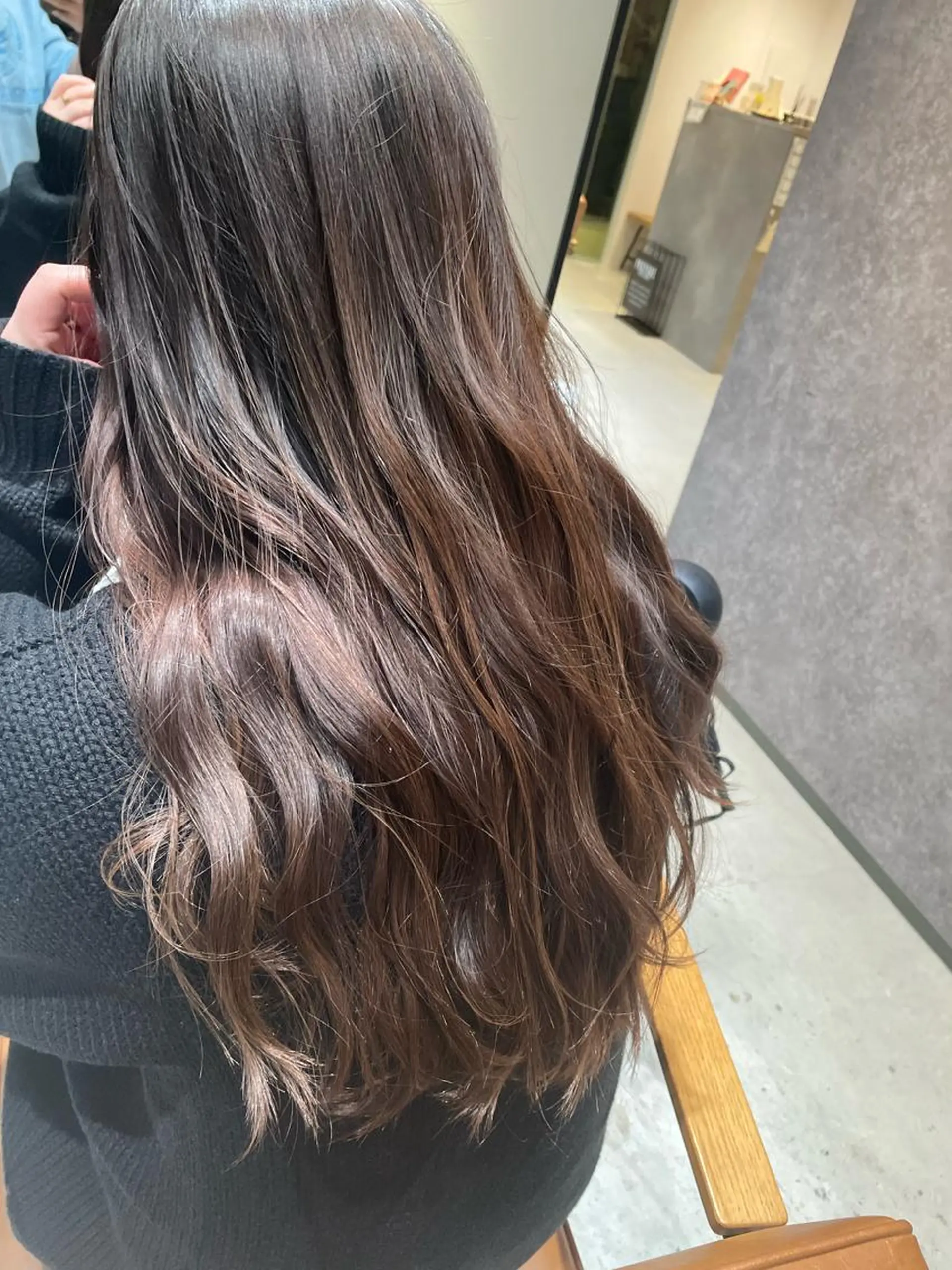 ミディアム カラー ヘアアレンジ 寺西 恵🪡🤍のヘアスタイル