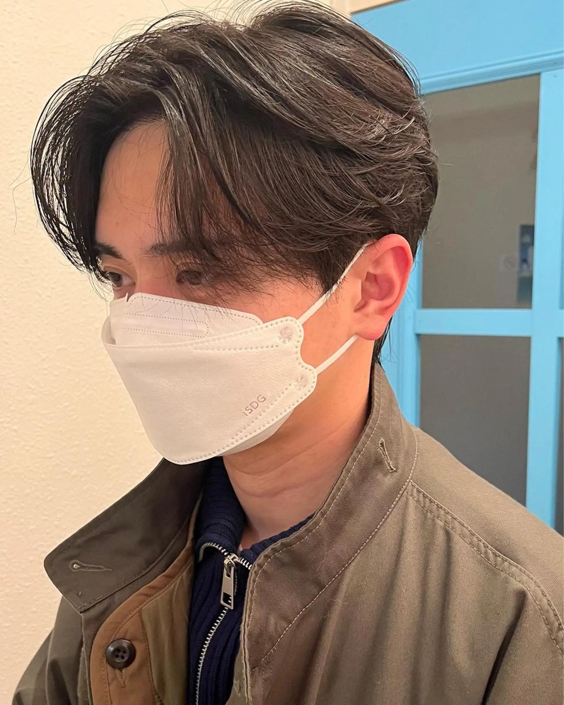 ショート パーマ メンズ カット パーマ abilita AZUSAのヘアスタイル