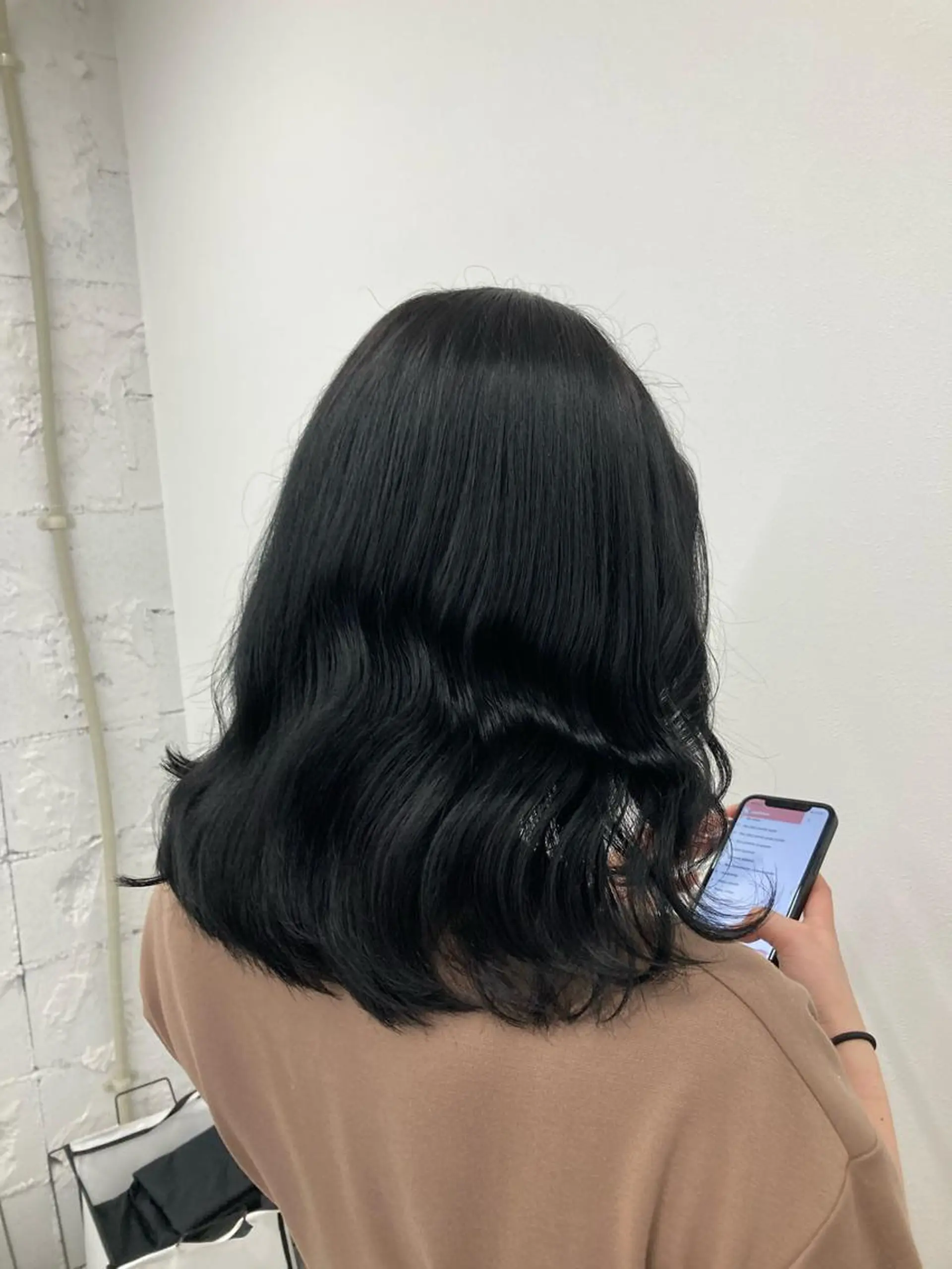 セミロング ❤️赤み消し 上品カラー❤️のヘアスタイル