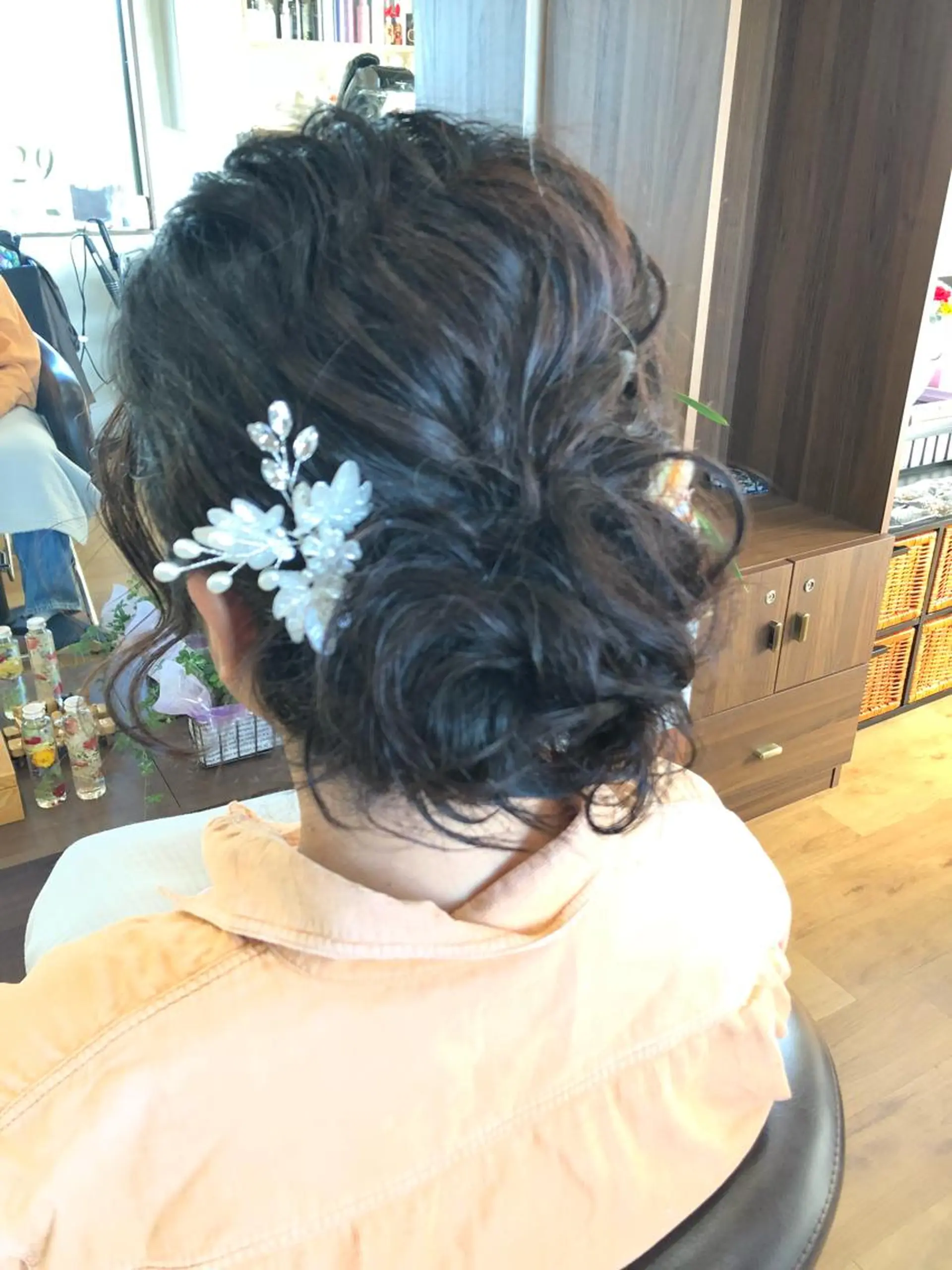 ショート ヘアアレンジ Kanani所属・田中 佐枝子のヘアスタイル