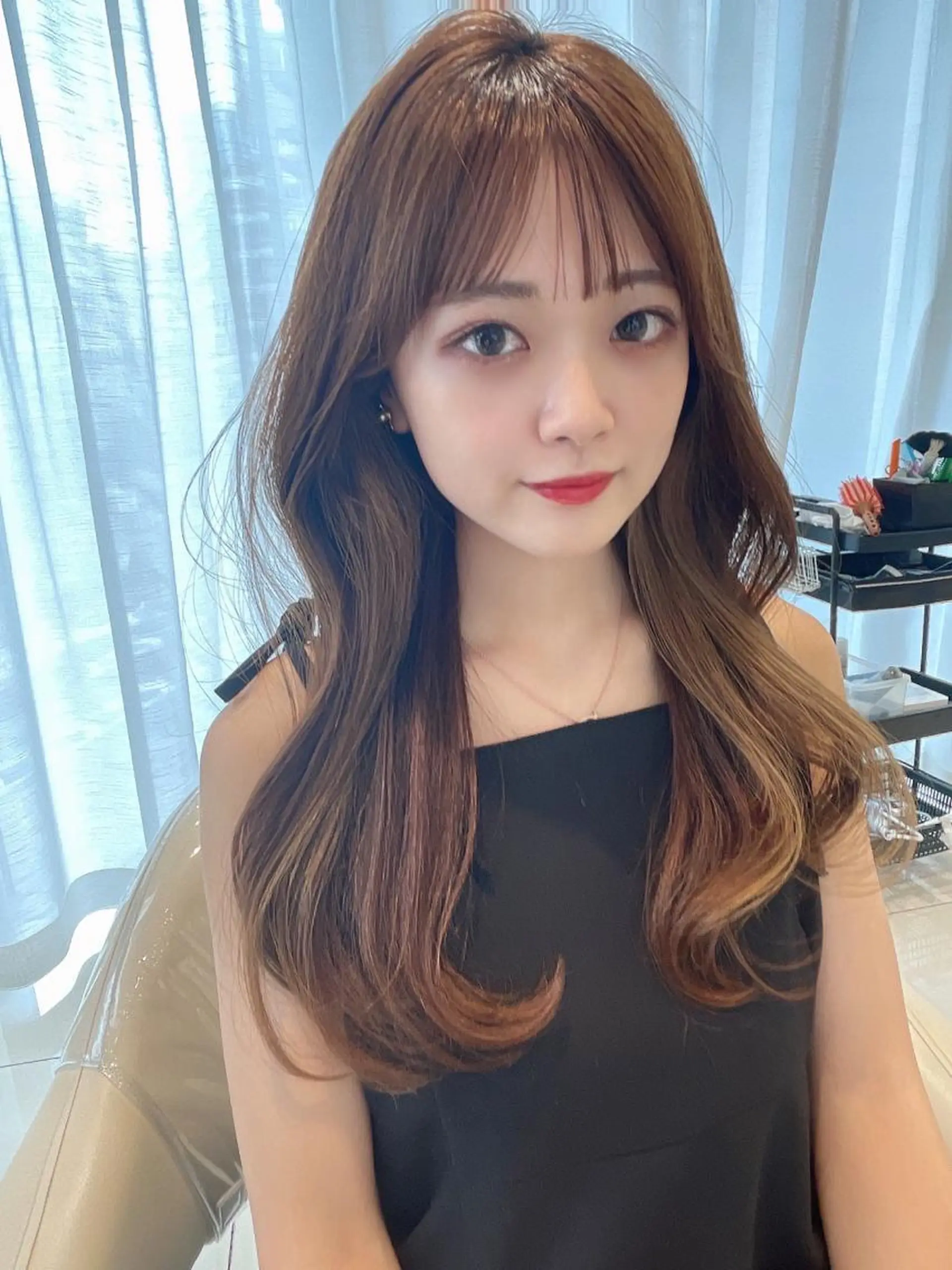 ロング 💗ブリーチなし 垢抜け💗徳井はやとのヘアスタイル