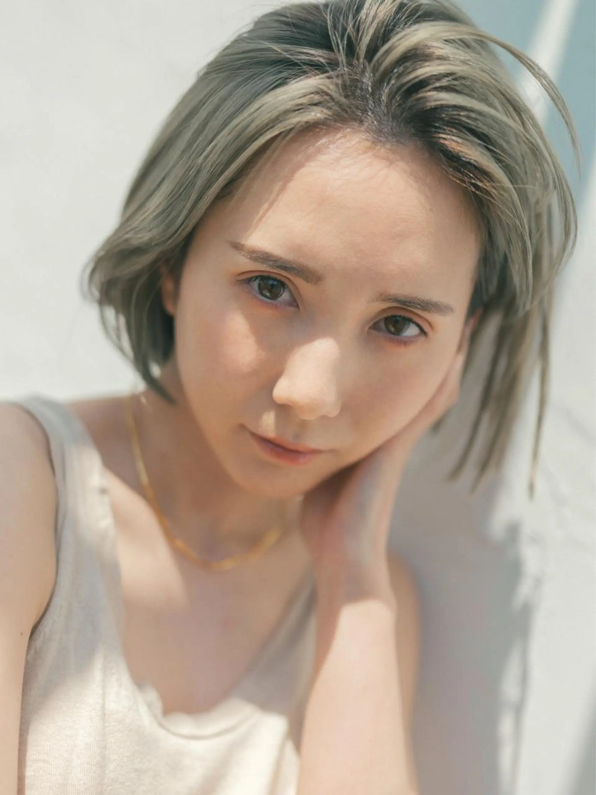 ショート カラー 🎀ハイトーン/レイ ヤー/Reina🎀のヘアスタイル