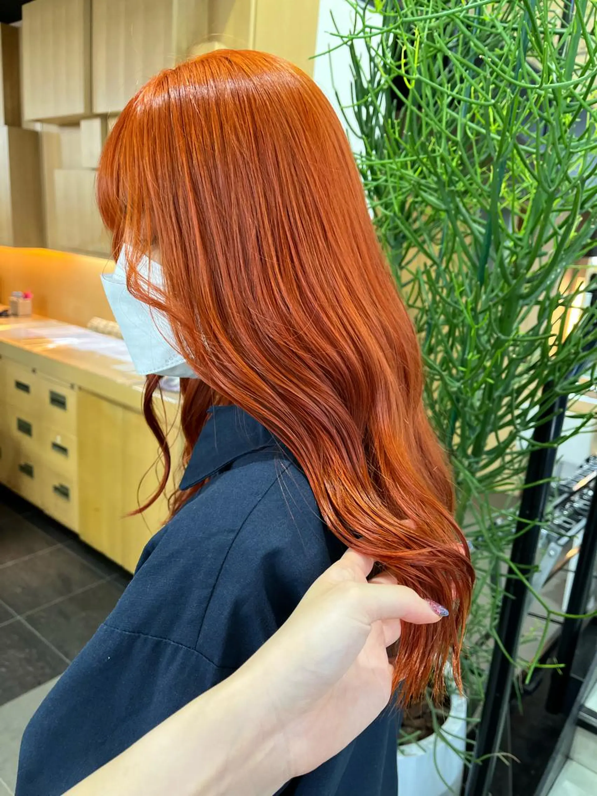 カラー ヘアカラー 海外girl🤎 透明感ベージュmaoのヘアスタイル