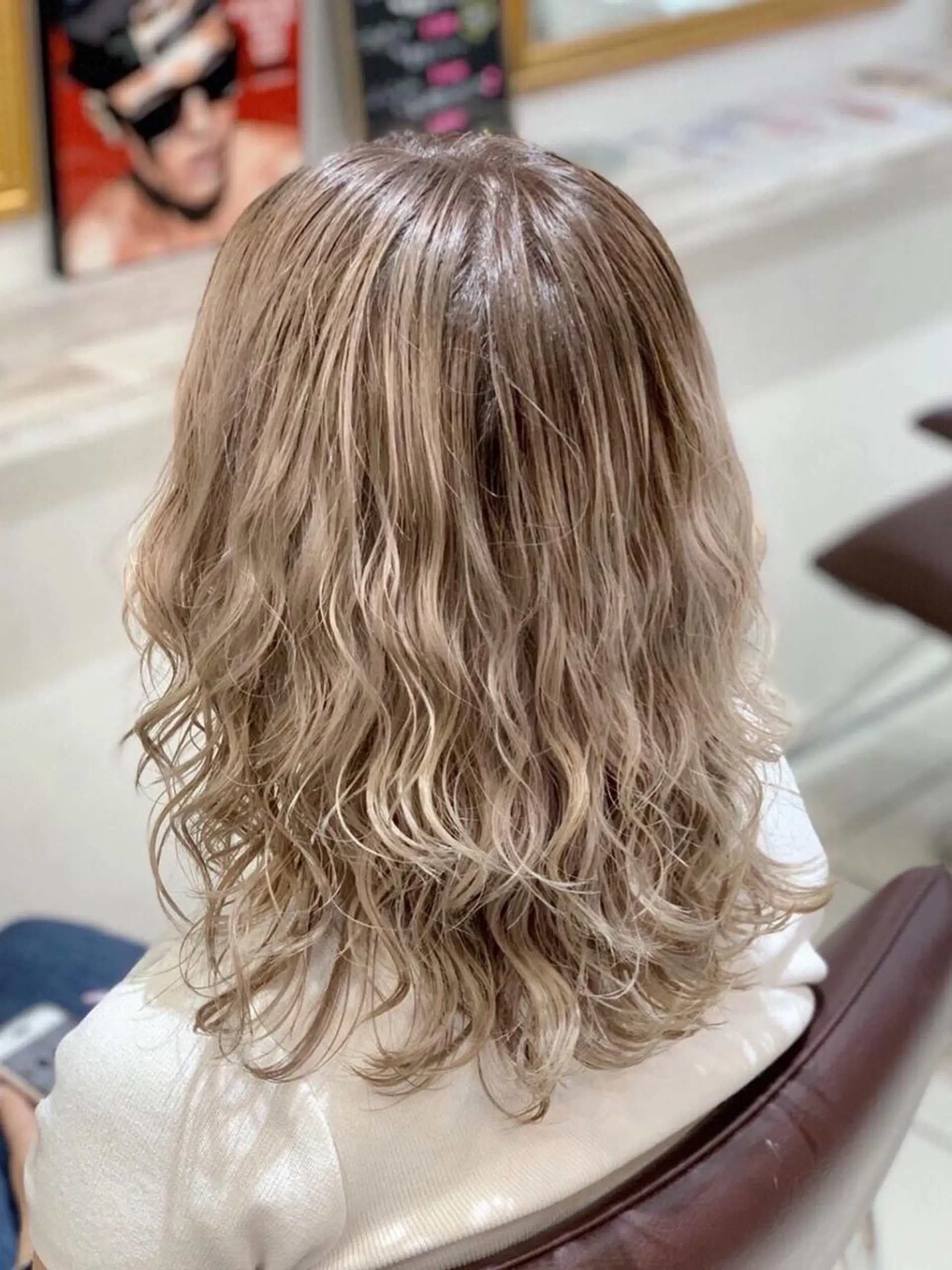 セミロング カラー ヘアアレンジ エクステ地域最安値★ Device梅田のヘアスタイル