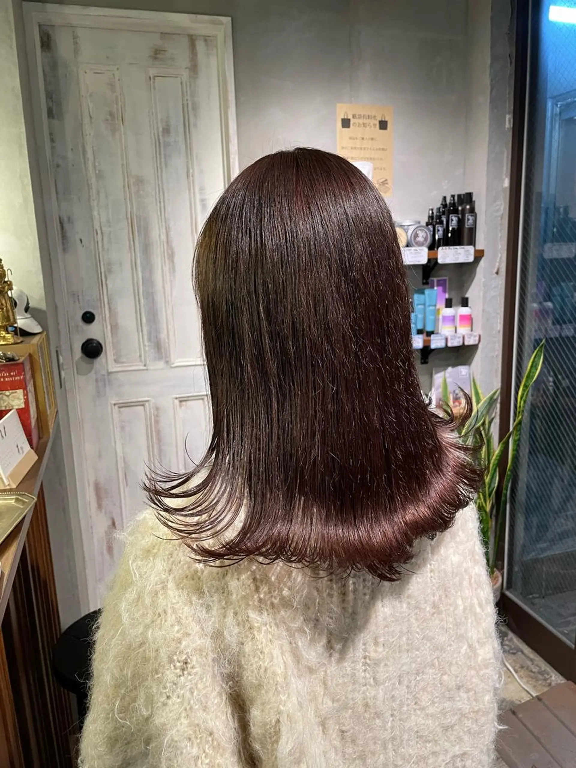 セミロング HOEK  HOEK 立川所属・中村 彩乃のヘアスタイル