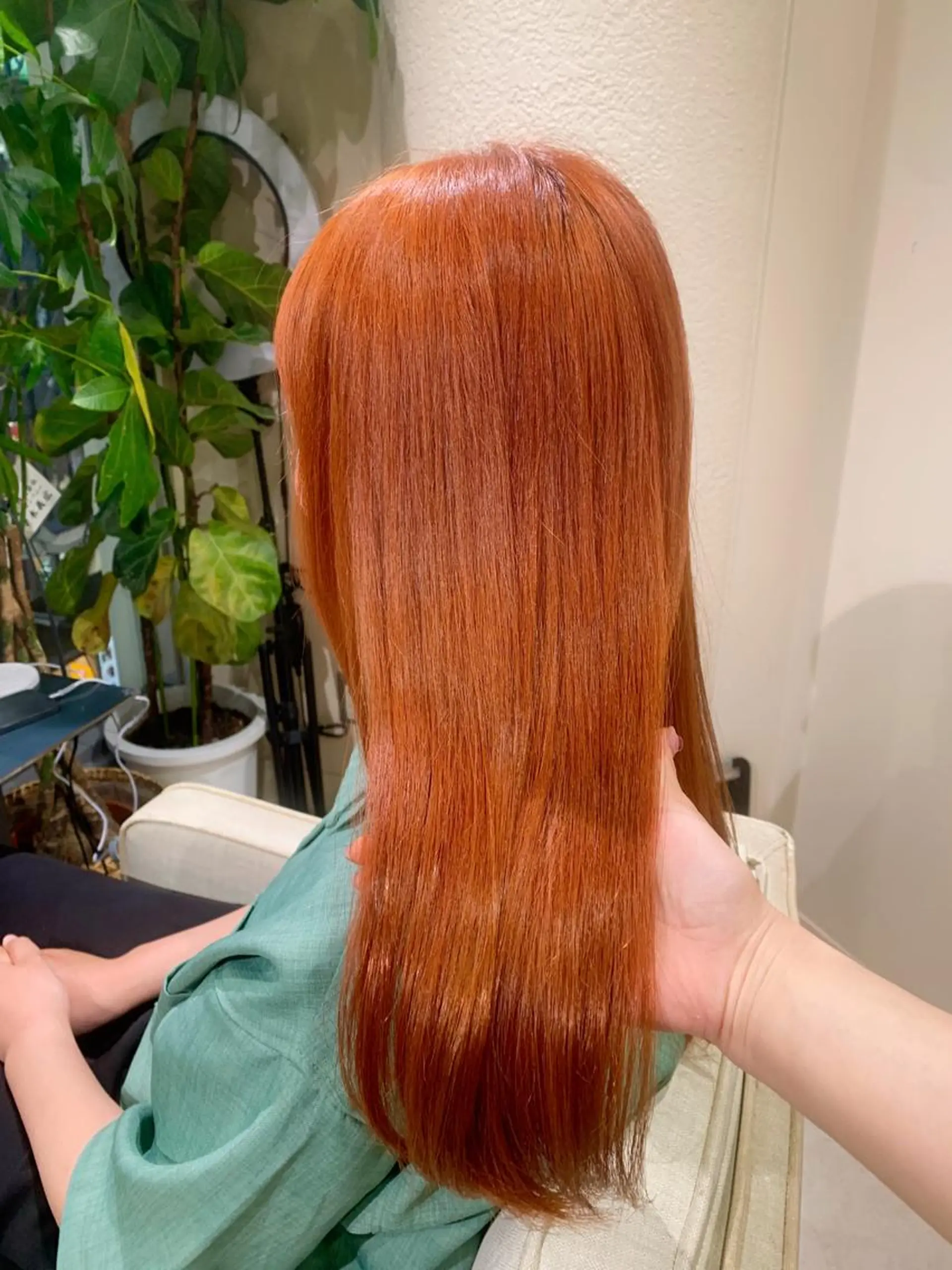 ロング カラー ブリーチ ブリーチなしカラー ヘアカラー 🩷Sakura🎀 ブリーチモデル募集のヘアスタイル