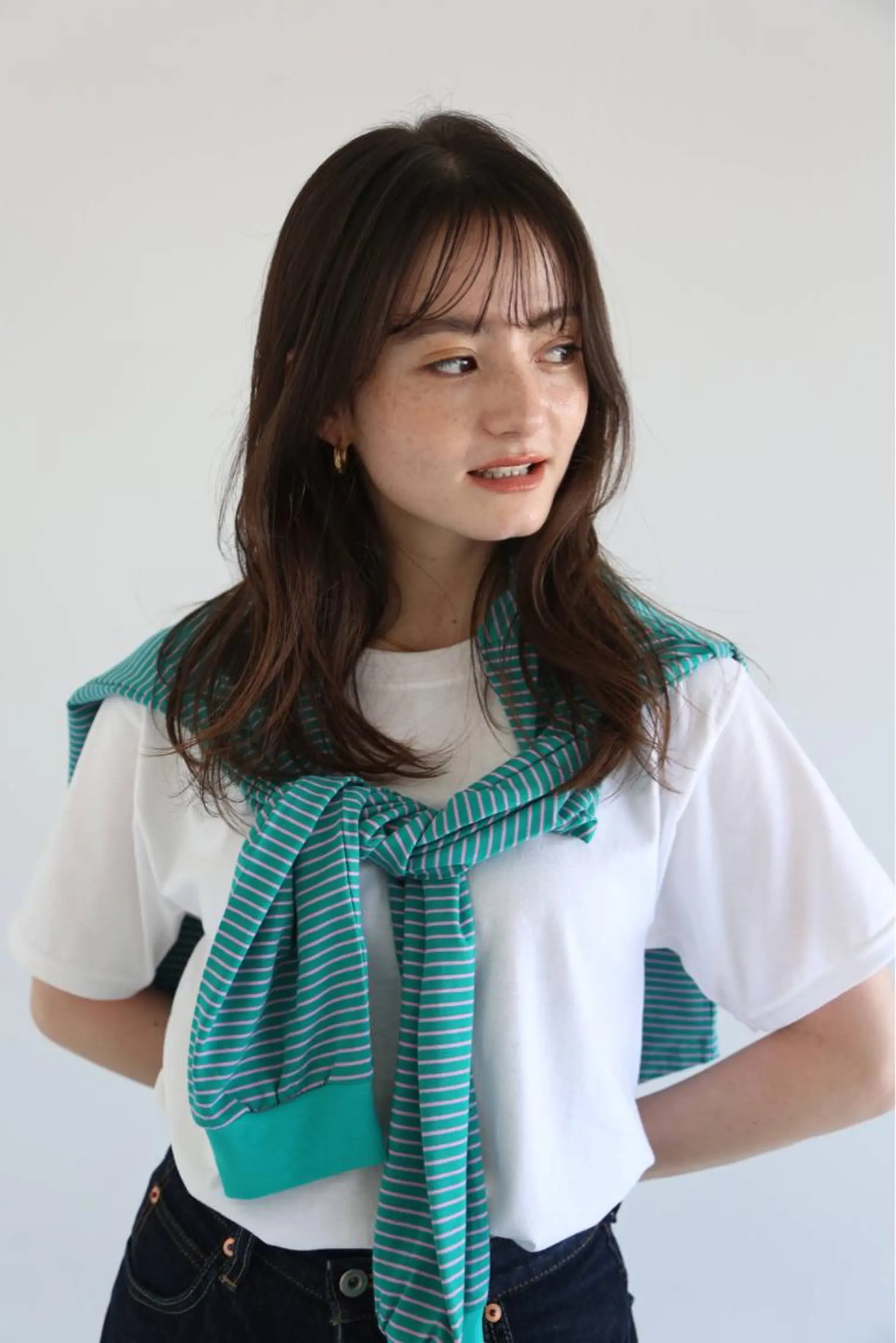 ミディアム パーマ ミディアムパーマ くせ毛 デジタルパーマ ナガミネアリサ/ 学芸大学/海外ヘアのヘアスタイル