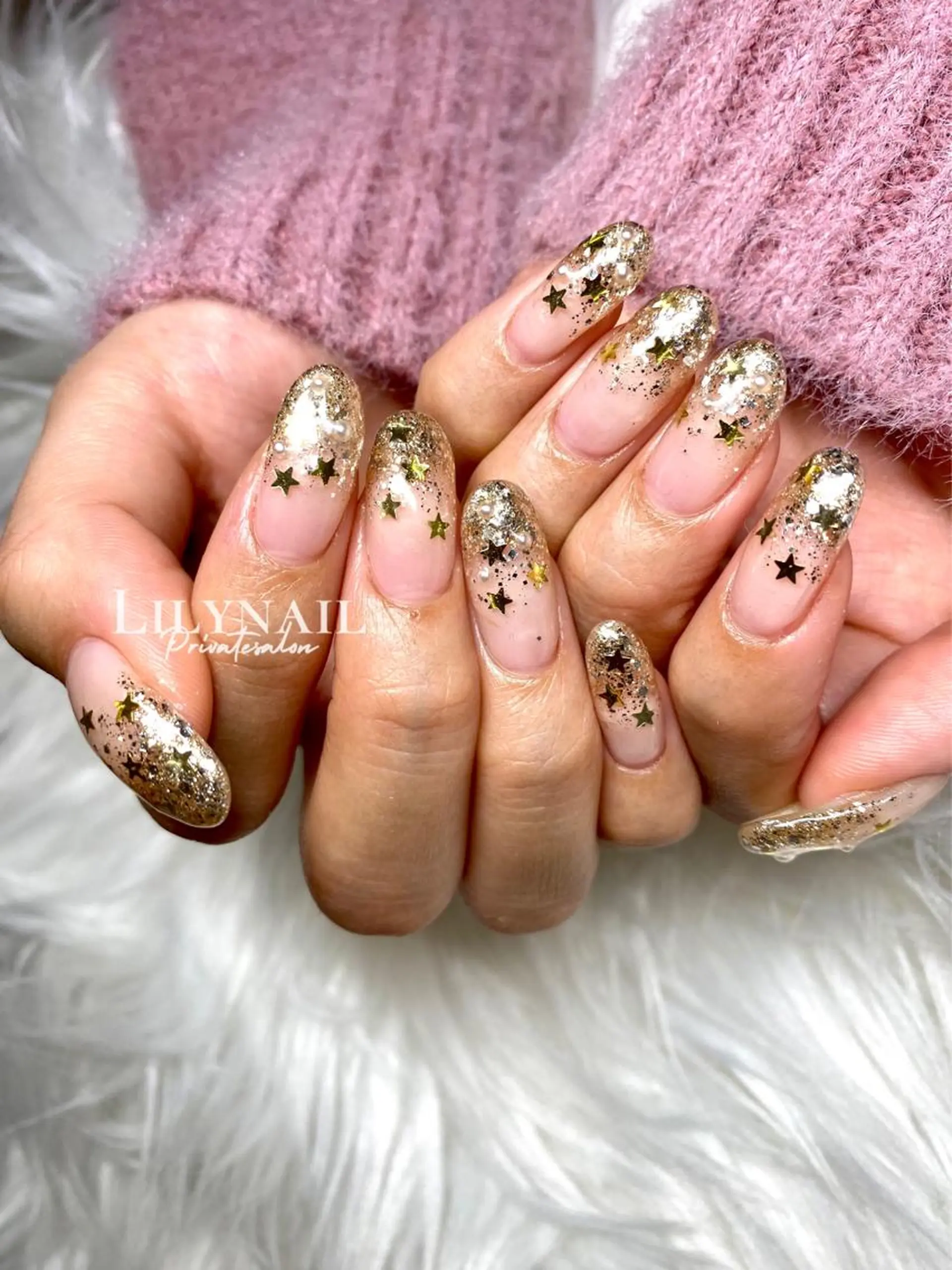 ネイル ハンドネイル #Lilynail ﾊﾙｶのネイルデザイン
