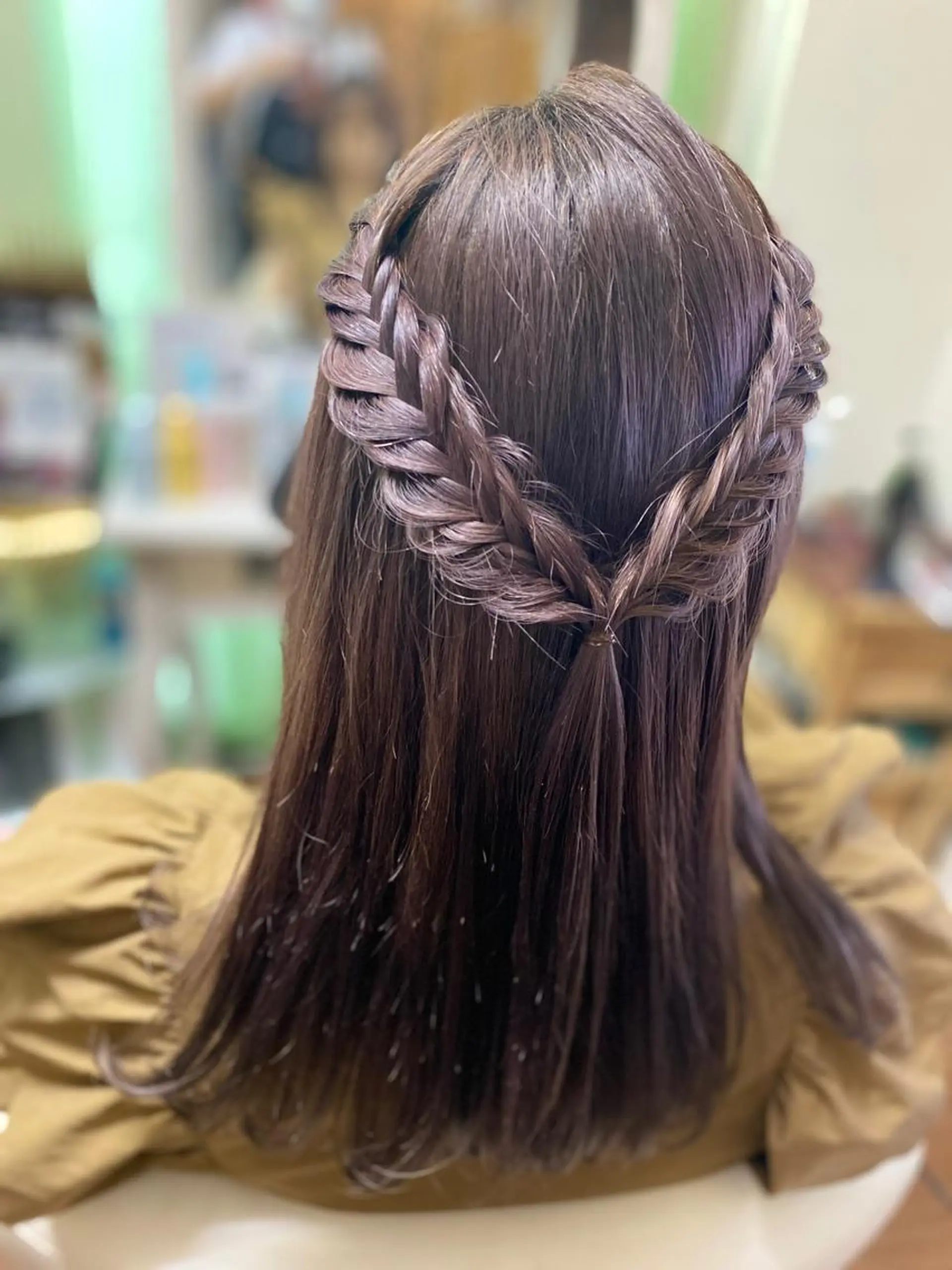ロング カラー ヘアアレンジ トリートメント 酸熱トリートメント ヘアカラー トリートメント hairmake Sakura松本真理のヘアスタイル