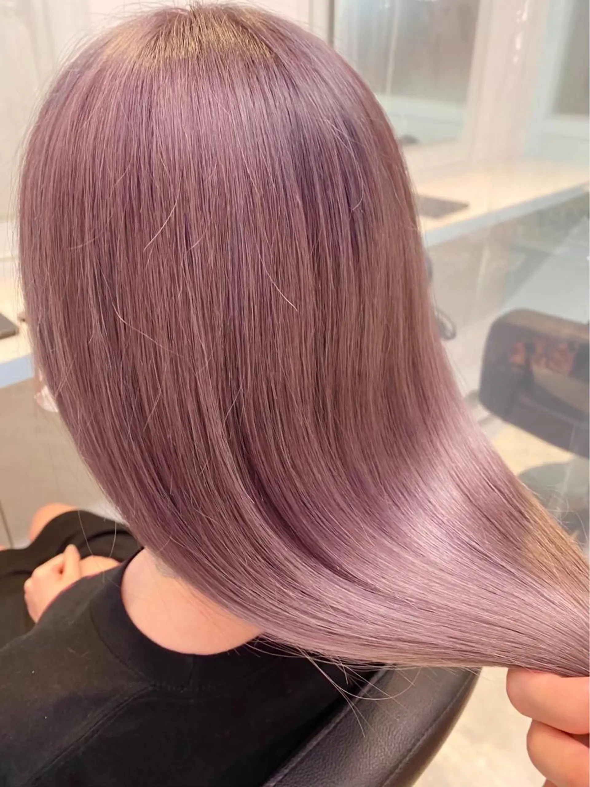 ロング カラー トリートメント 💗レイヤーショート ボブ艶髪/竜也💗のヘアスタイル
