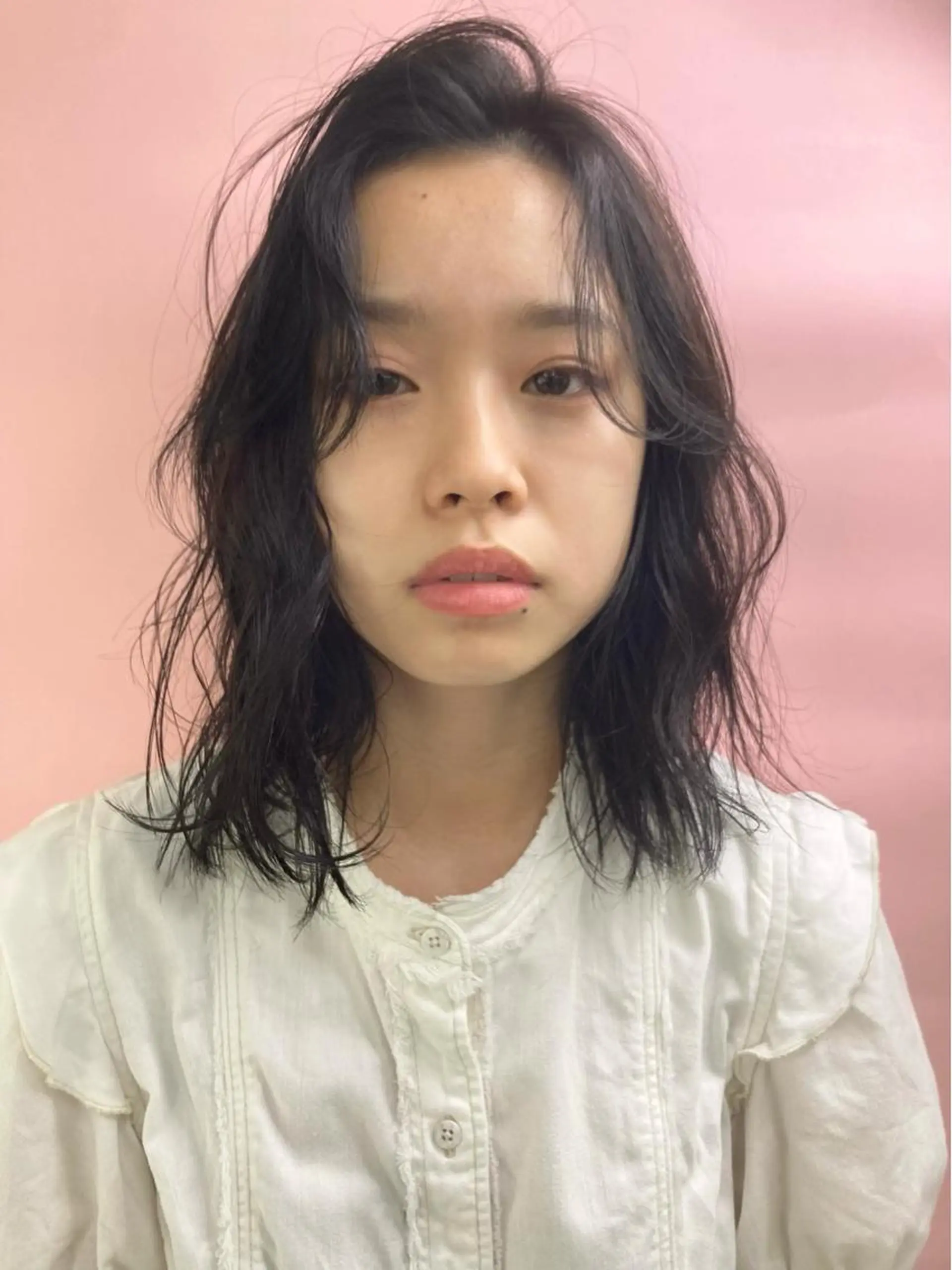 ミディアム カット ヘアカラー トリートメント vivre libre所属・vivre libreのヘアスタイル