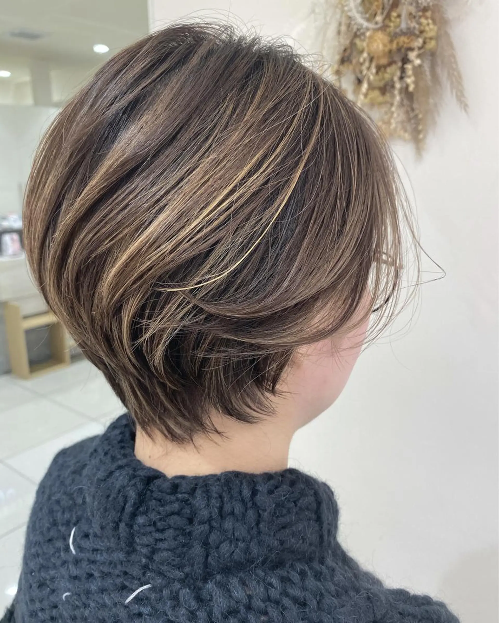 ショート ヘアカラー トリートメント marju銀座 マージュギンザのヘアスタイル