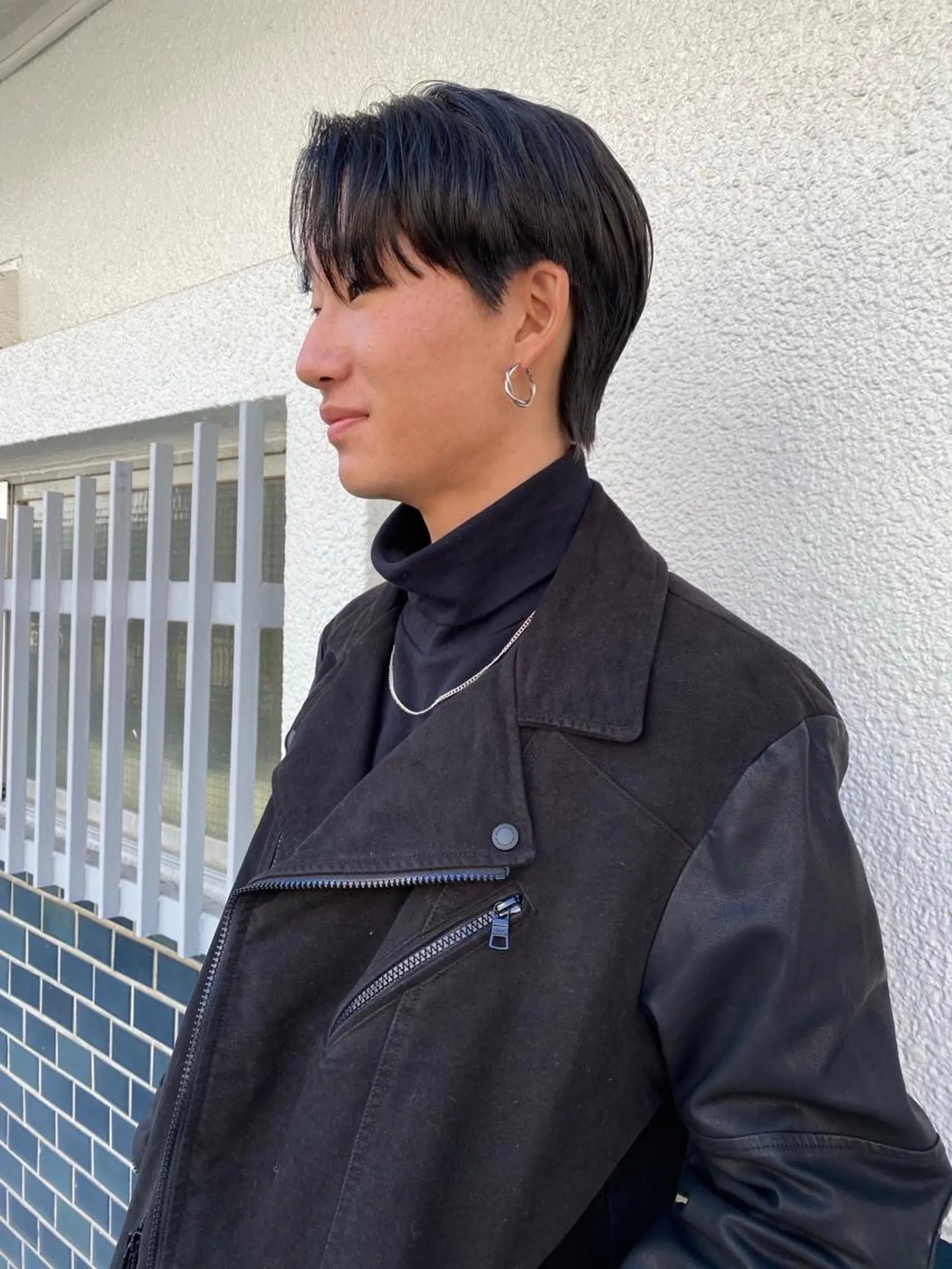 カラー メンズ パーマ、髪質改善 カズマのヘアスタイル