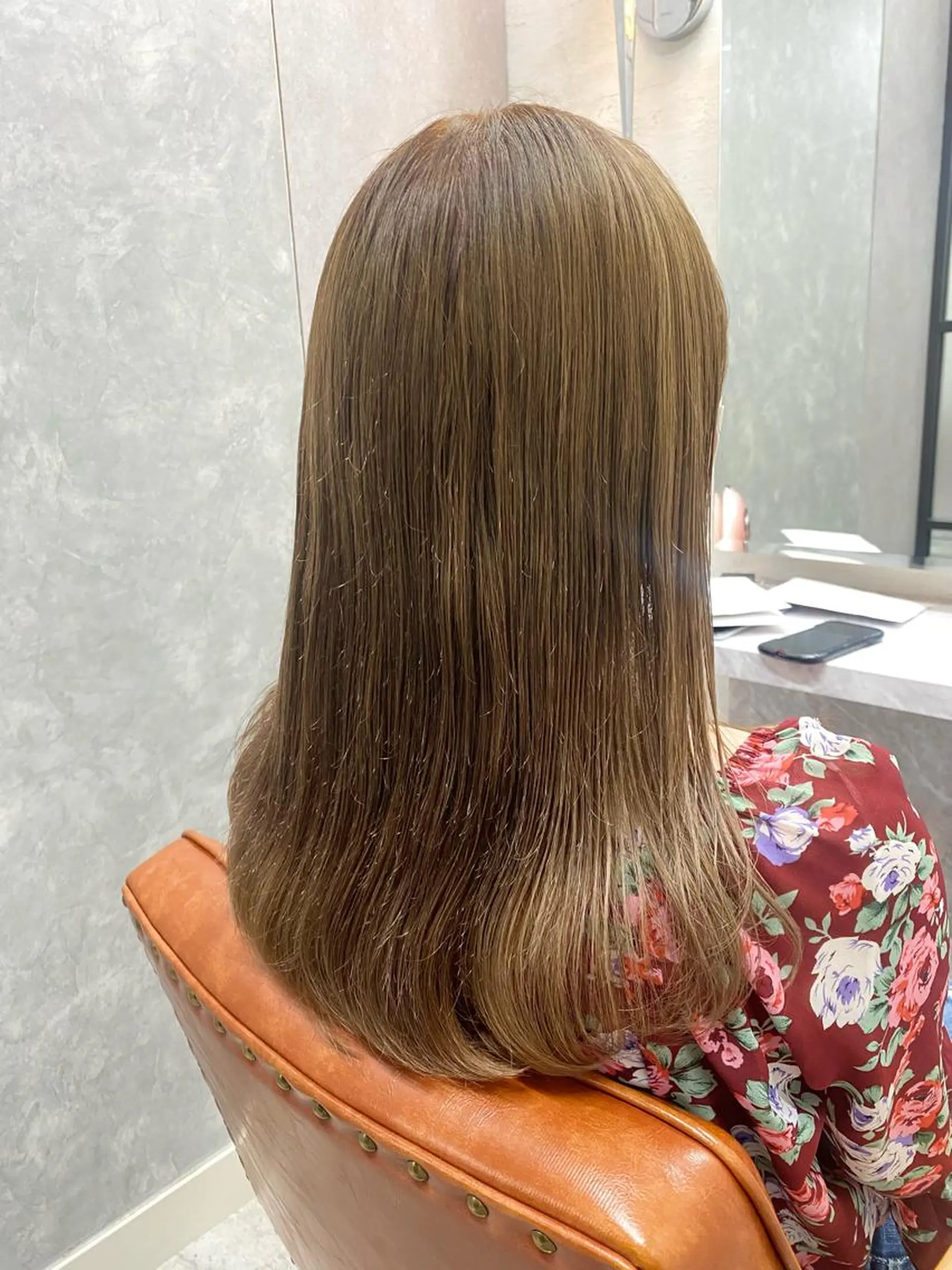 ミディアム ヘアカラー 🍓小野 紗由美🍓のヘアスタイル