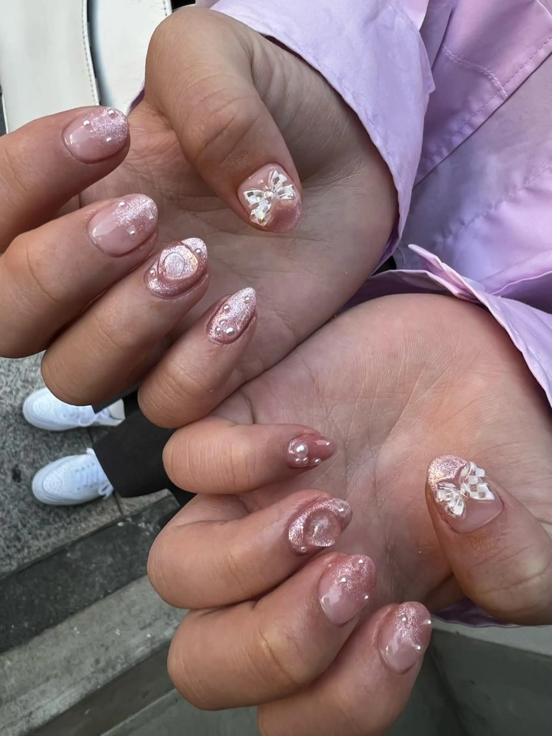 ネイル ハンドネイル zir  nail 🕊️💗RIOのネイルデザイン