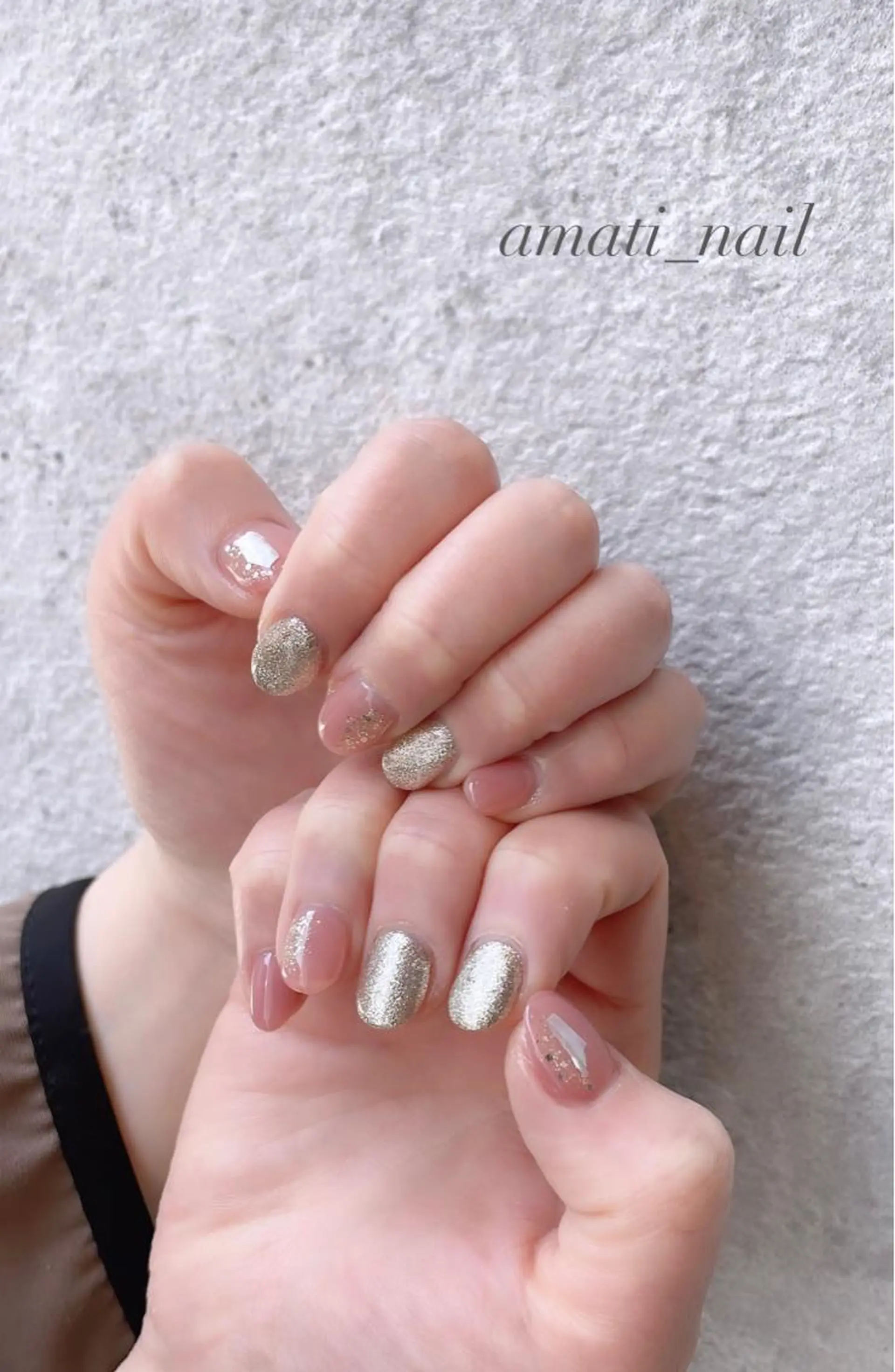 ネイル 入学式 フットネイル ジェルネイル グラデーション マグネットネイル ハンドネイル amati_nail TAKAKOのネイルデザイン