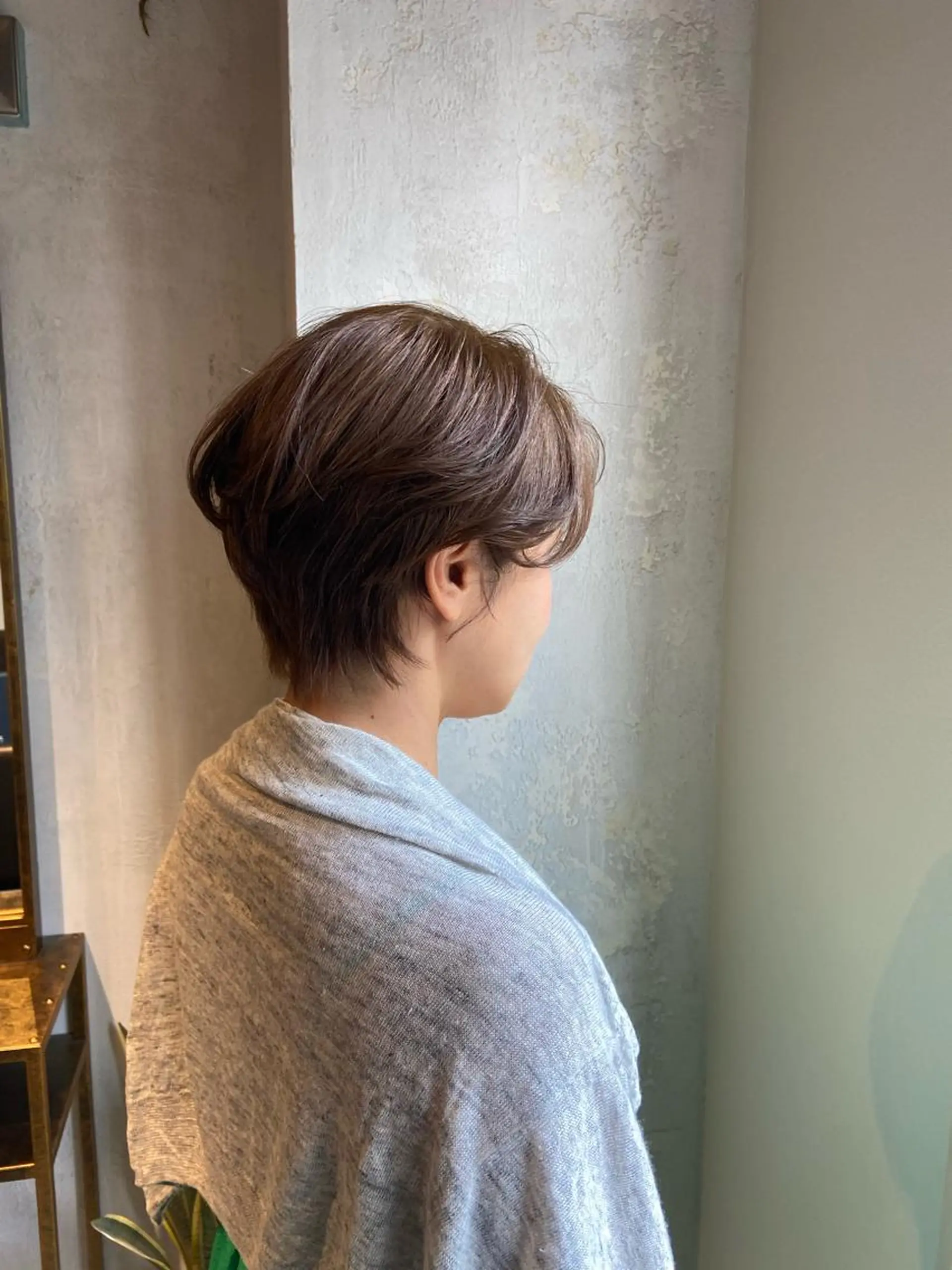 ショート カラー ベージュカラー 透明感カラー ショートヘア eddie所属・高岡 秀和のその他イメージ