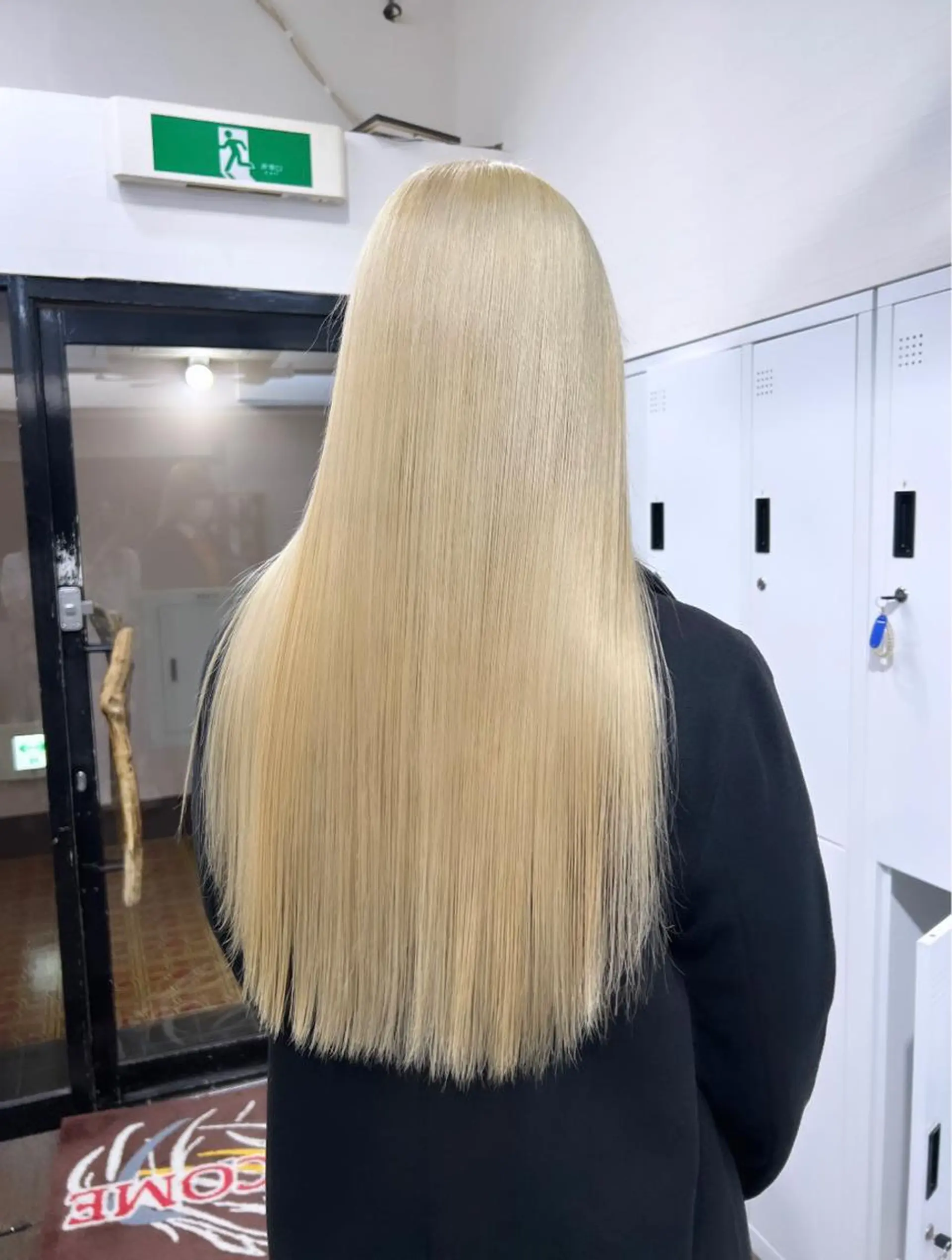 ロング カラー ブリーチ ケアブリーチ ヘアカラー 🧠U-topia 西村彩🧠のヘアスタイル
