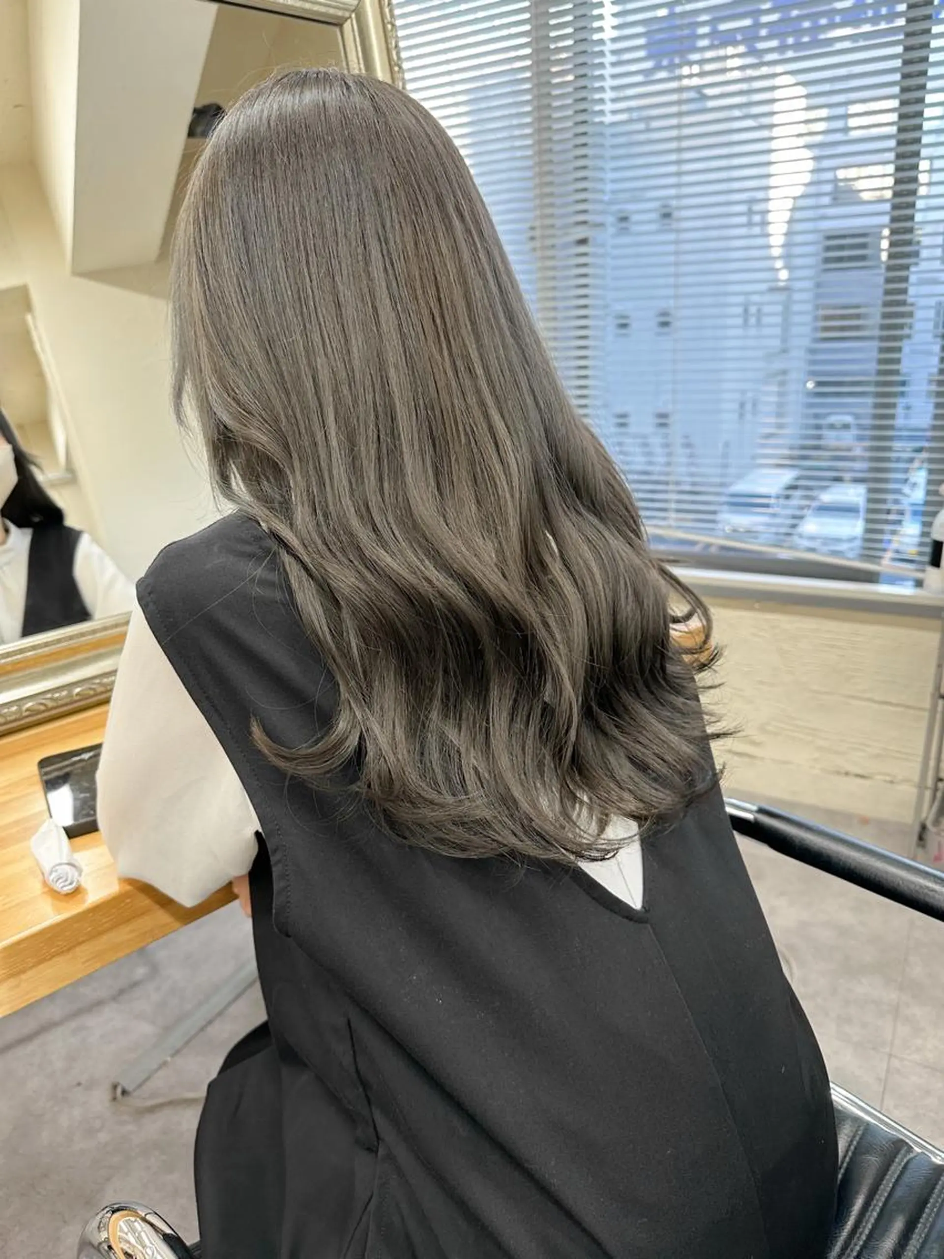 カラー ヘアカラー 縮毛矯正モデル募集 RIKOのヘアスタイル