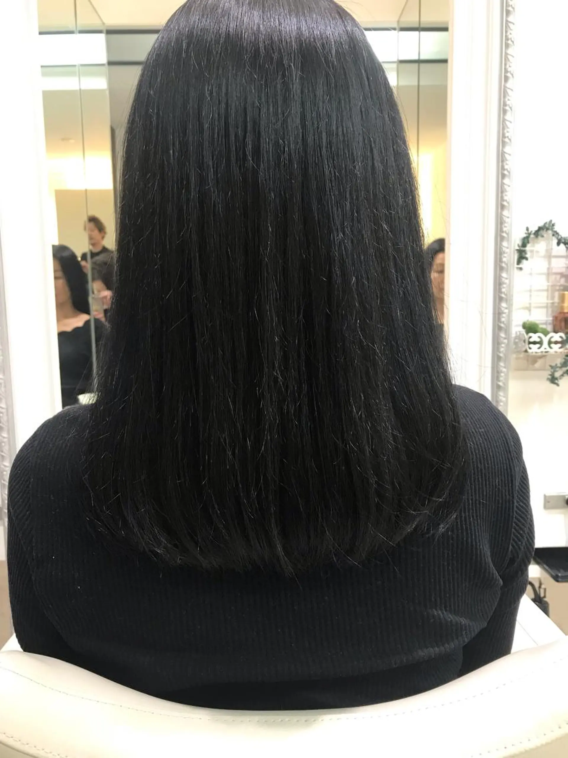 セミロング クリーピー　オーナー 福田 将太のヘアスタイル