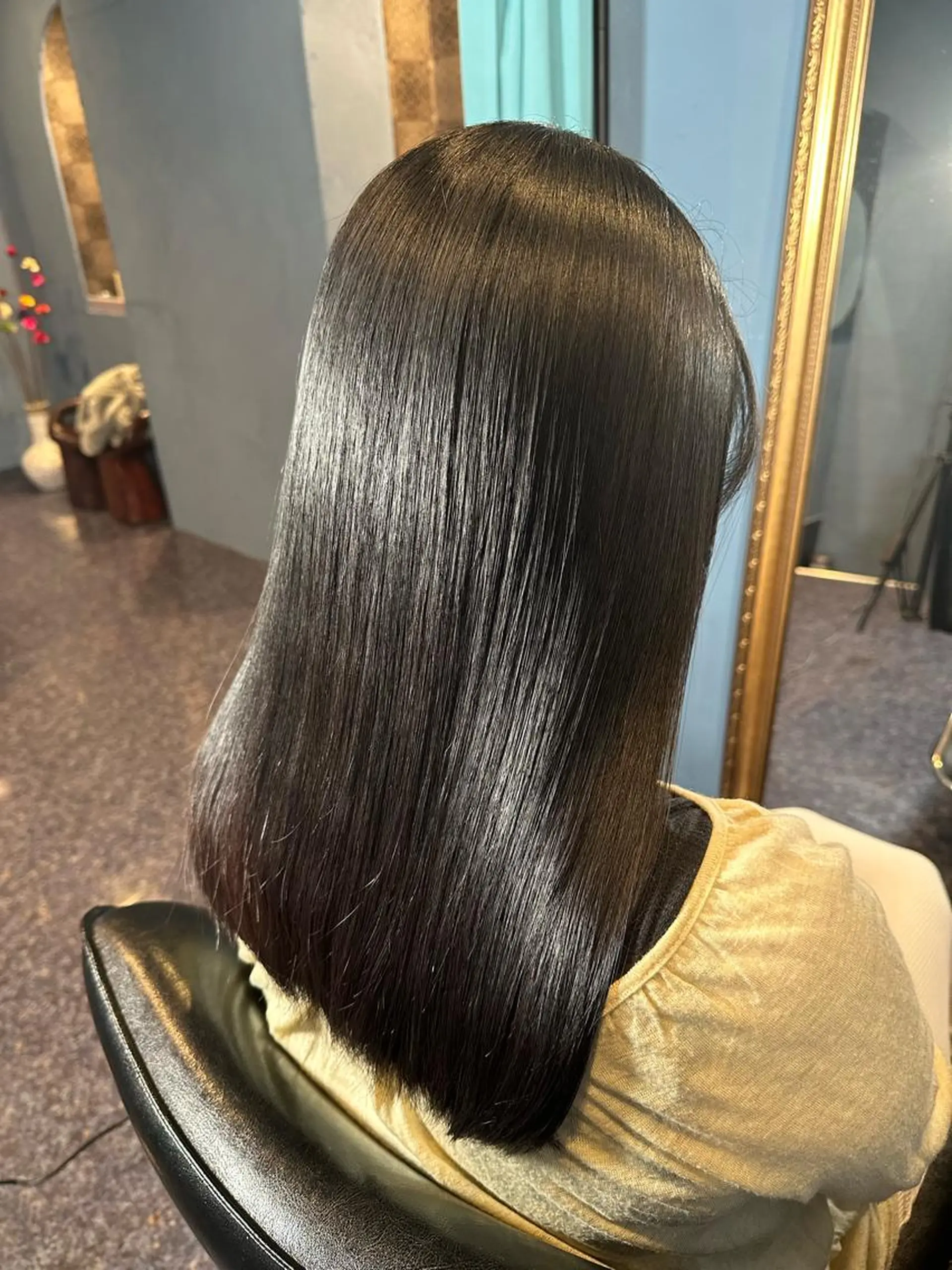 ロング カラー 髪質改善 ロング トリートメント カット ヘアカラー ヘッドスパ 髪屋HeadspaBeauty所属・杉木 真理のヘアスタイル