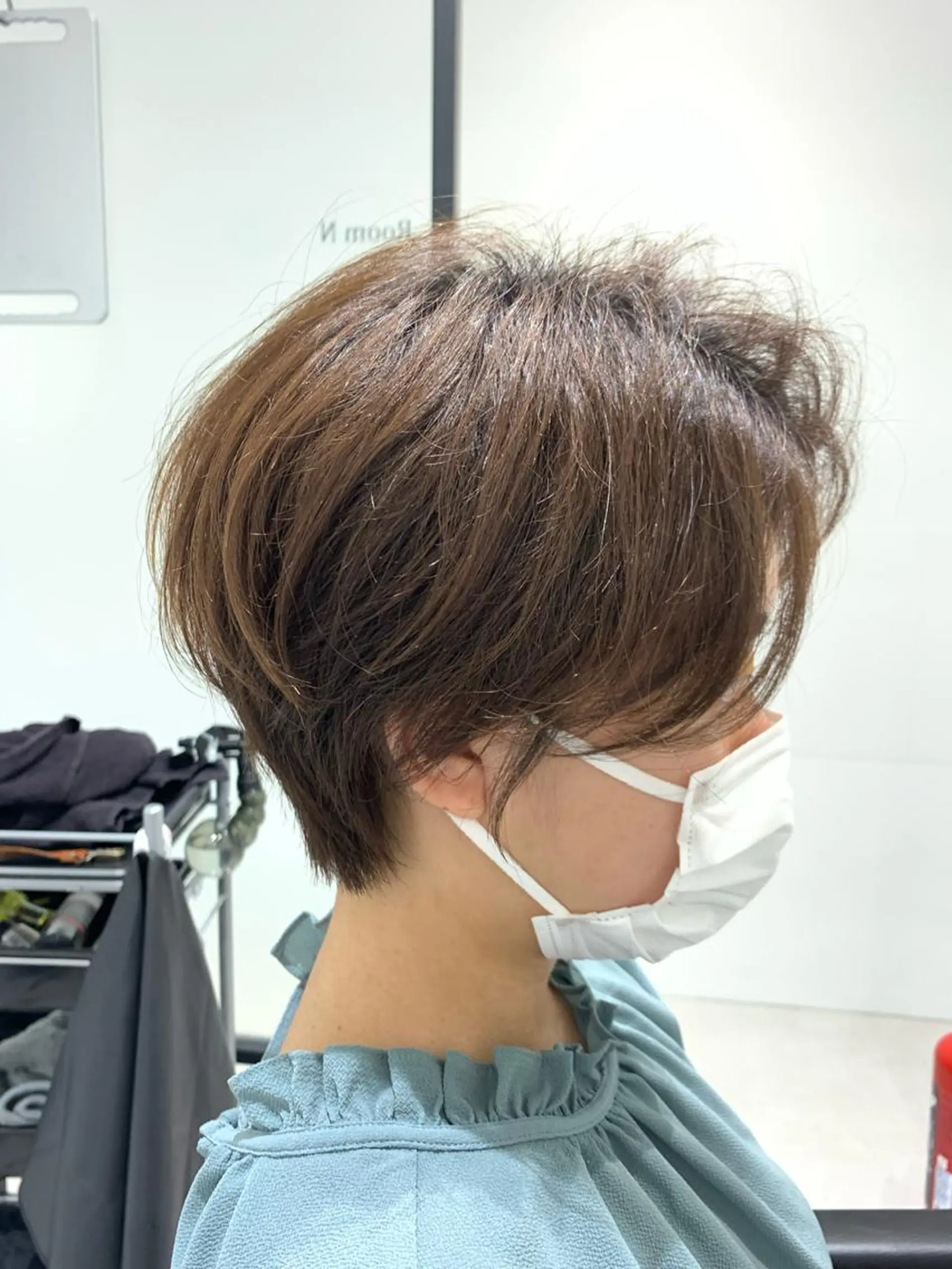 ショート パーマ メンズ ショートヘア GO TODAY シェアサロン 名古屋パルコ所属・仲地 大地のヘアスタイル