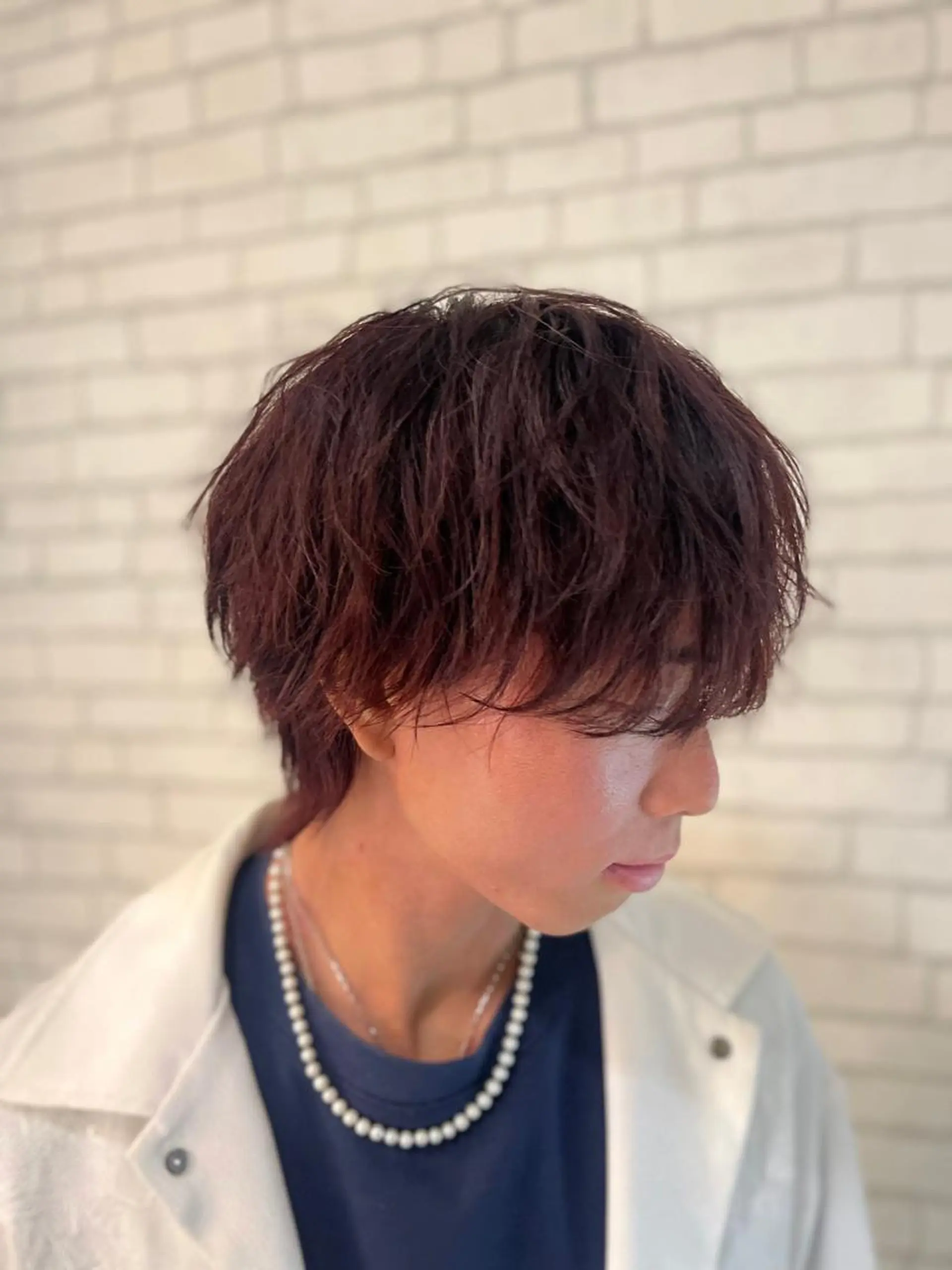 ショート メンズ カット ヘアカラー メンズ特化【平吉蓮】 ひらよしれんのヘアスタイル