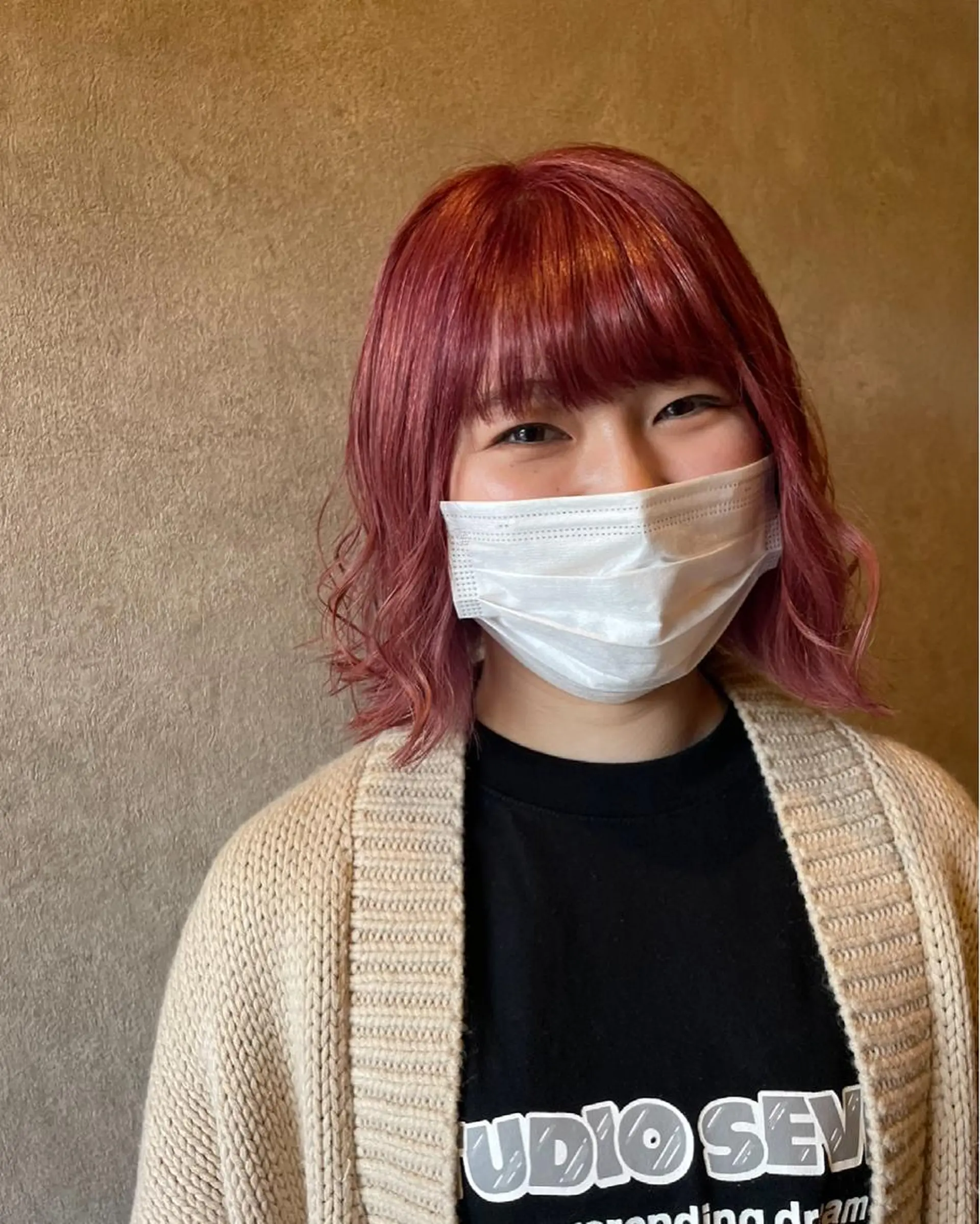 ミディアム カラー 赤味消しcolor 🥣♡Ayaのヘアスタイル